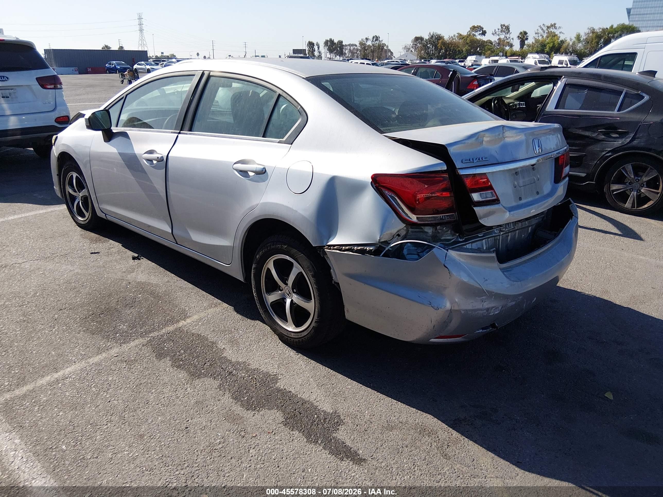 2015 Honda Civic Se Gray vin: 2HGFB2F78FH518223