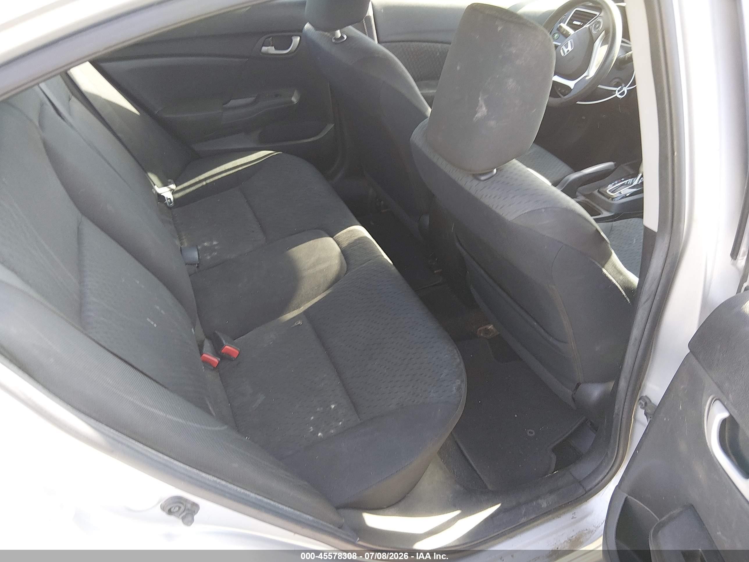 2015 Honda Civic Se Gray vin: 2HGFB2F78FH518223