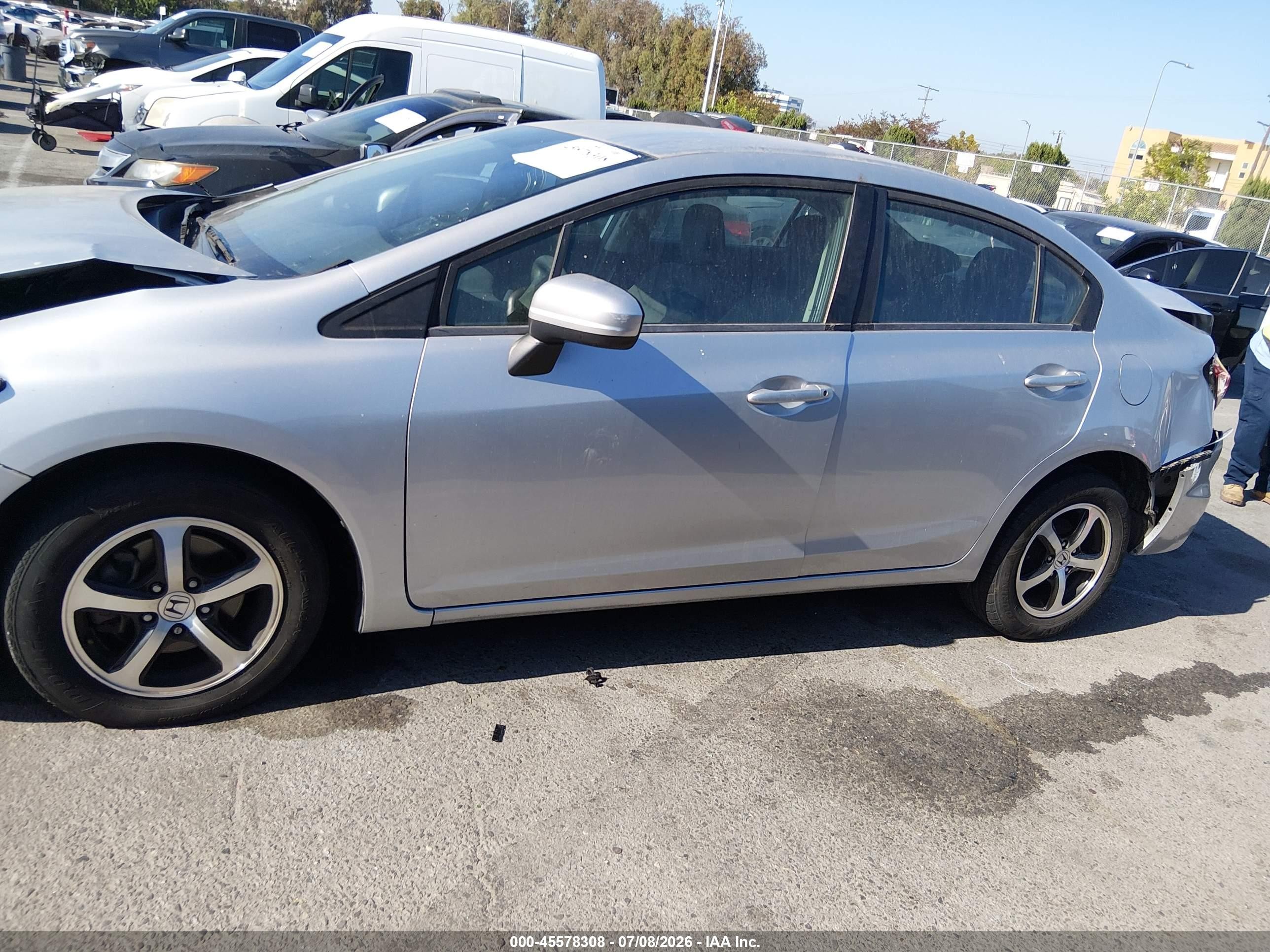 2015 Honda Civic Se Gray vin: 2HGFB2F78FH518223