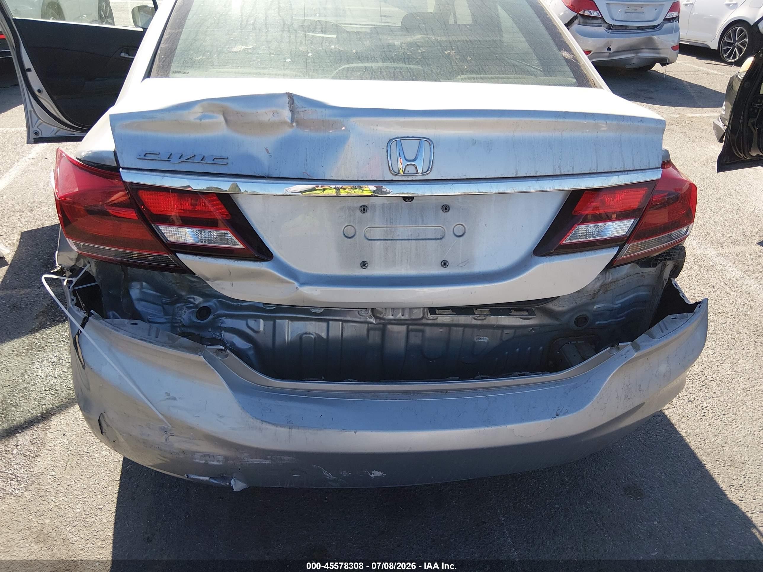 2015 Honda Civic Se Gray vin: 2HGFB2F78FH518223