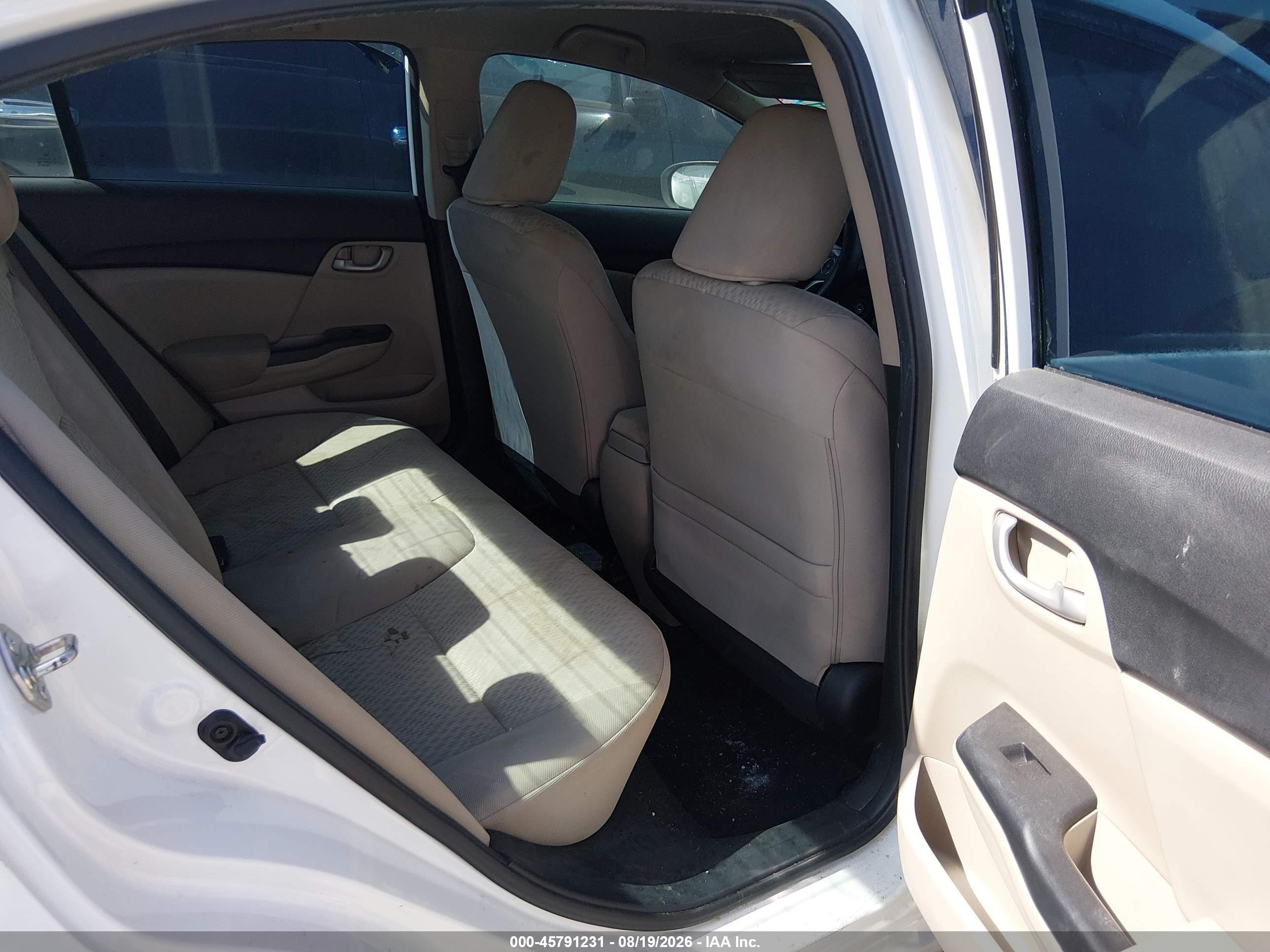 2015 Honda Civic Se Cream vin: 2HGFB2F79FH517470