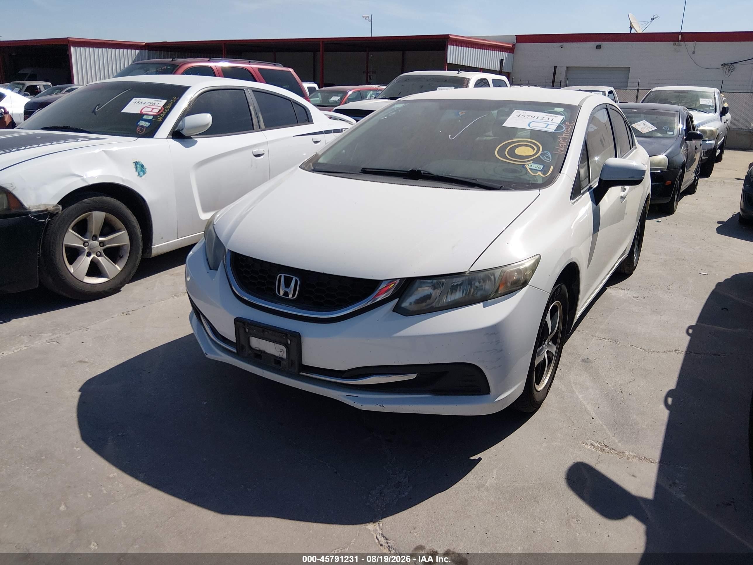 2015 Honda Civic Se Cream vin: 2HGFB2F79FH517470