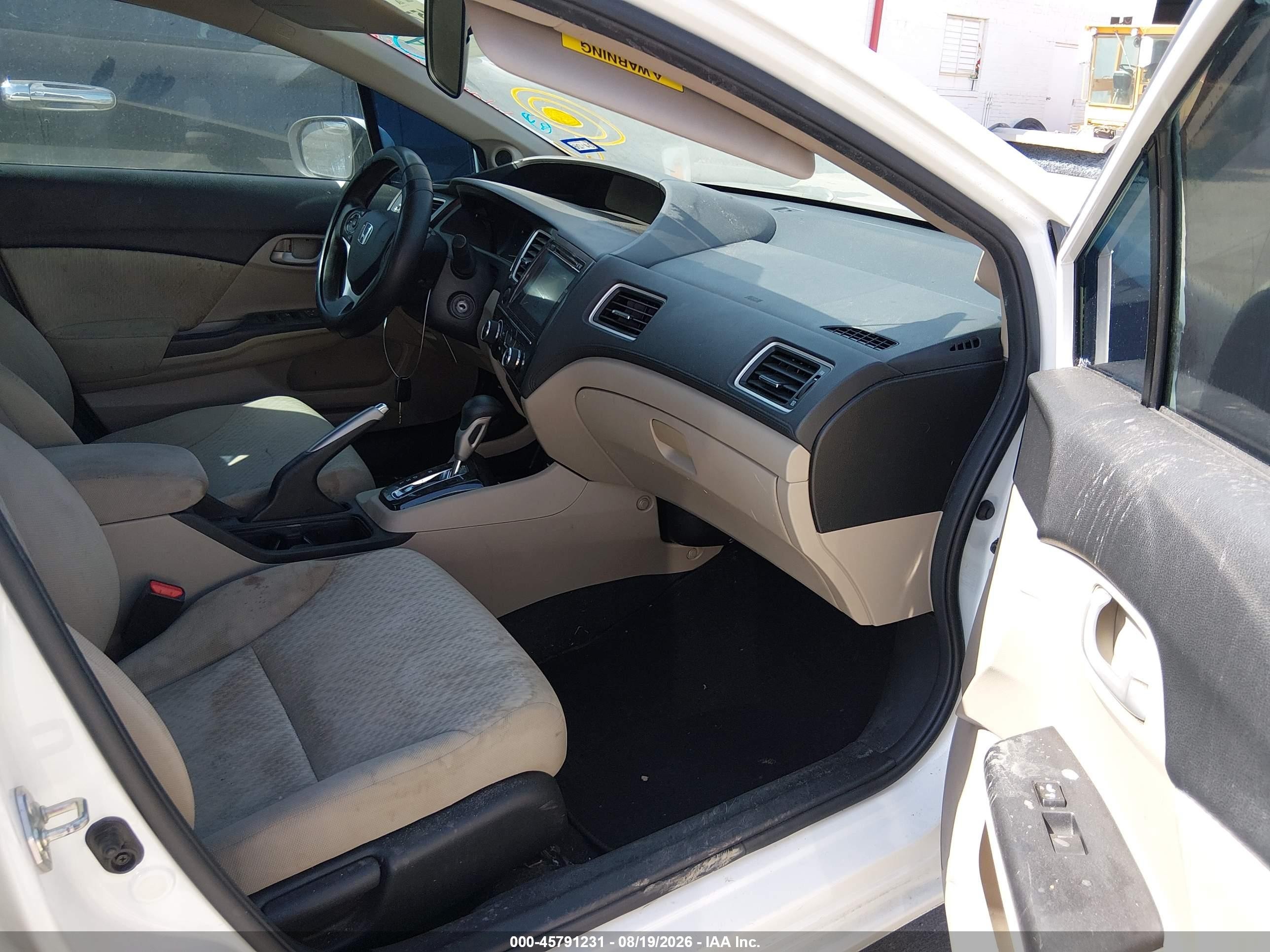2015 Honda Civic Se Cream vin: 2HGFB2F79FH517470