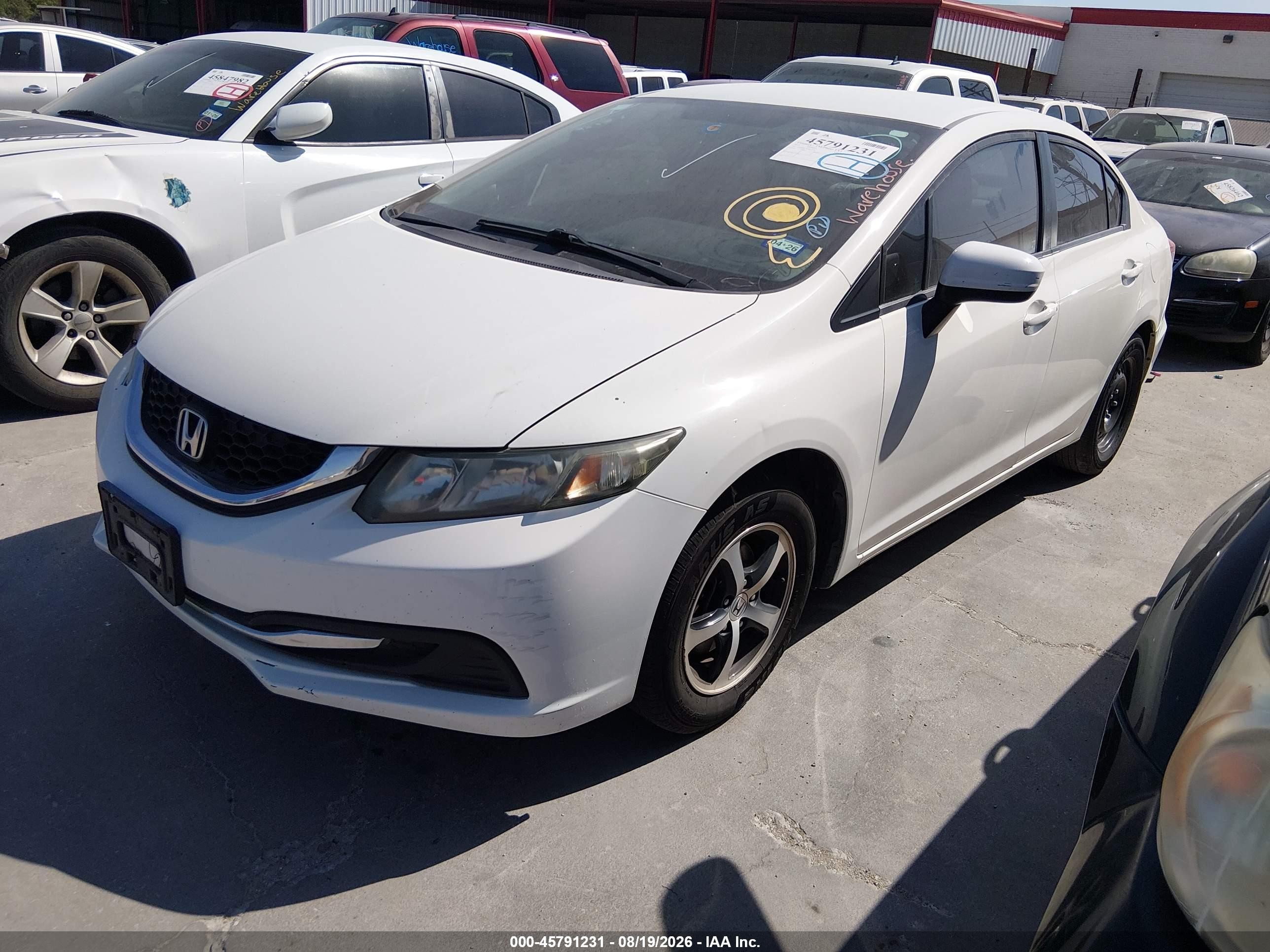 2015 Honda Civic Se Cream vin: 2HGFB2F79FH517470