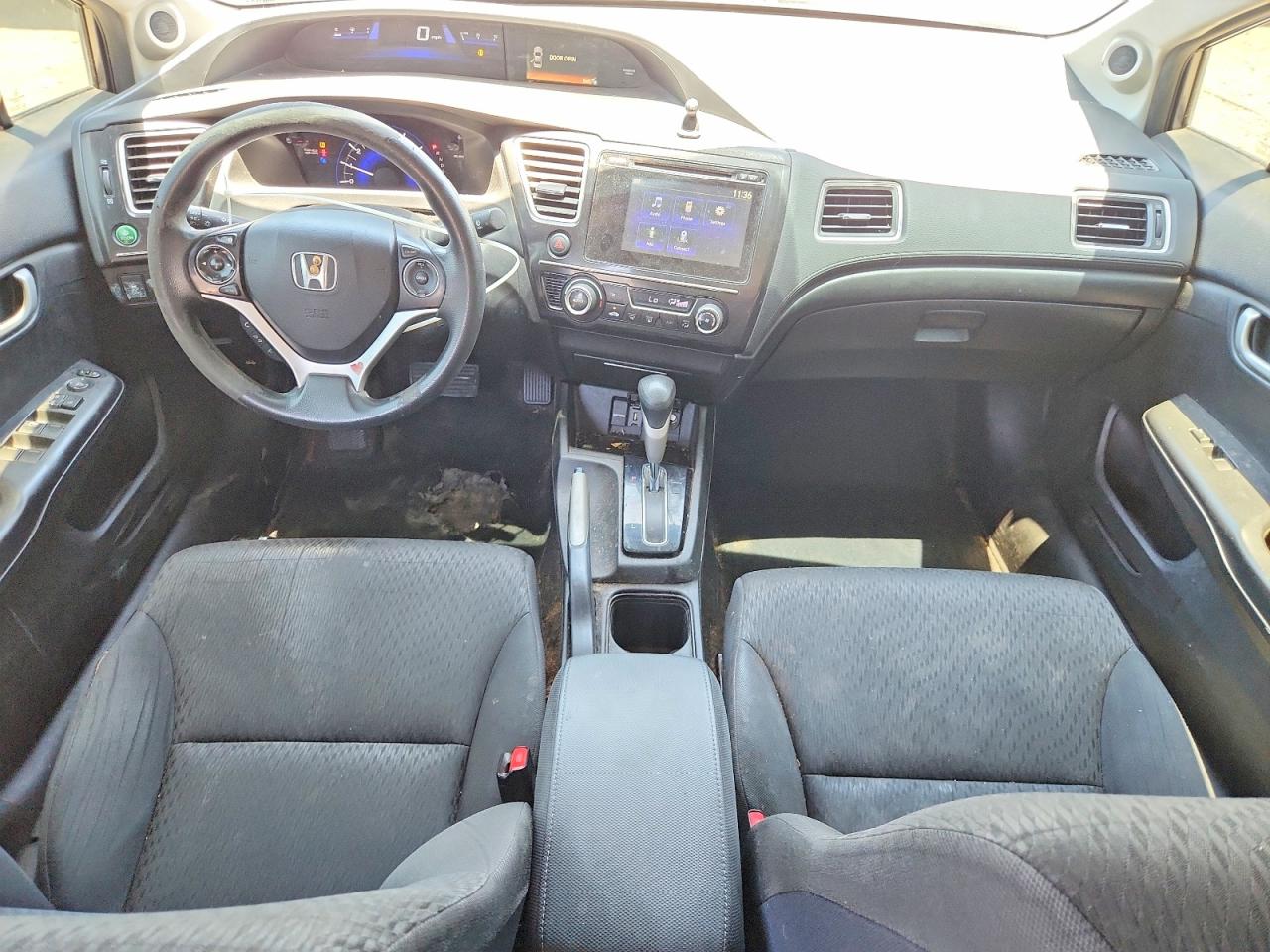 2015 Honda Civic Se Gray vin: 2HGFB2F79FH541154