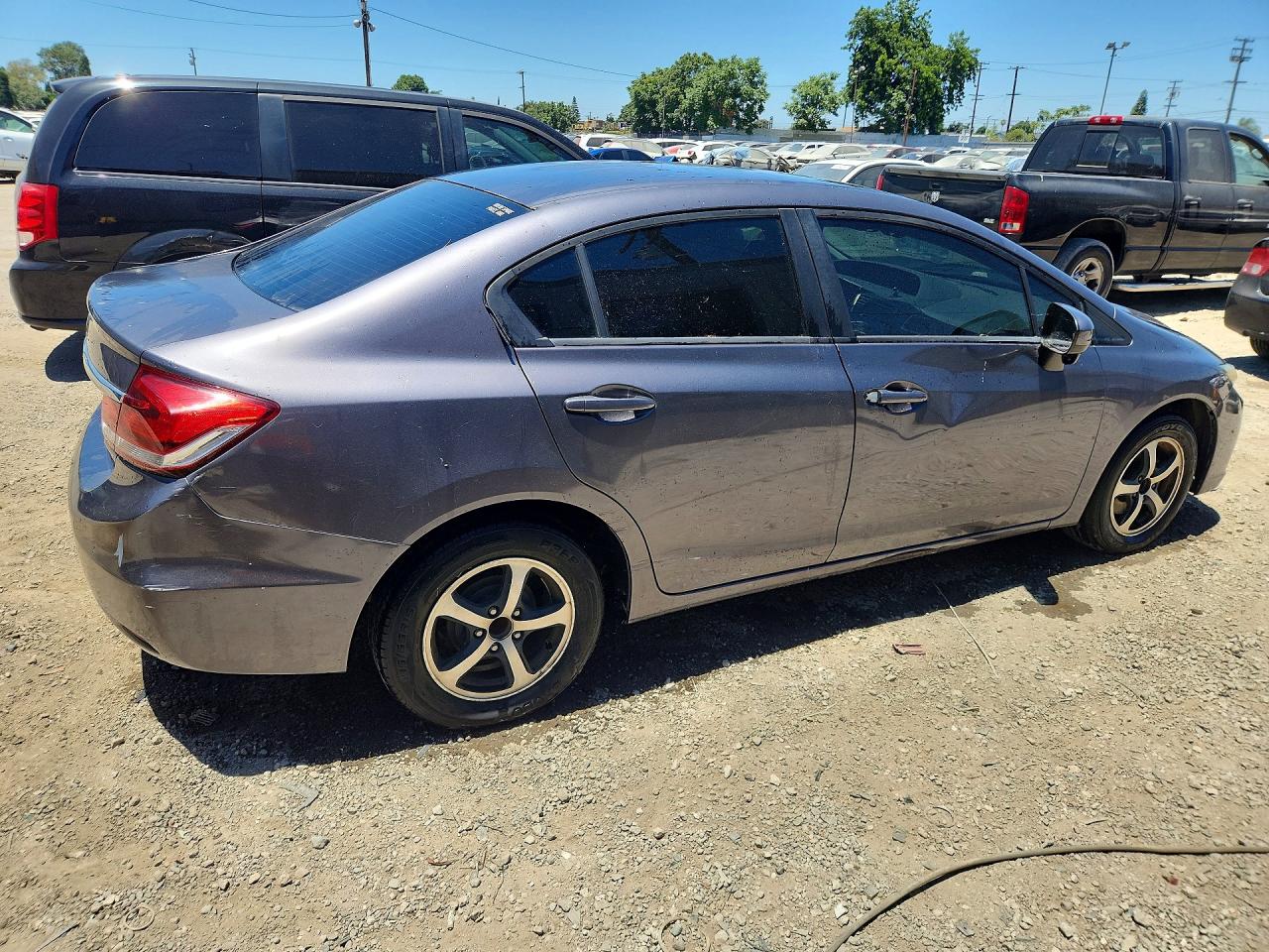 2015 Honda Civic Se Gray vin: 2HGFB2F79FH541154