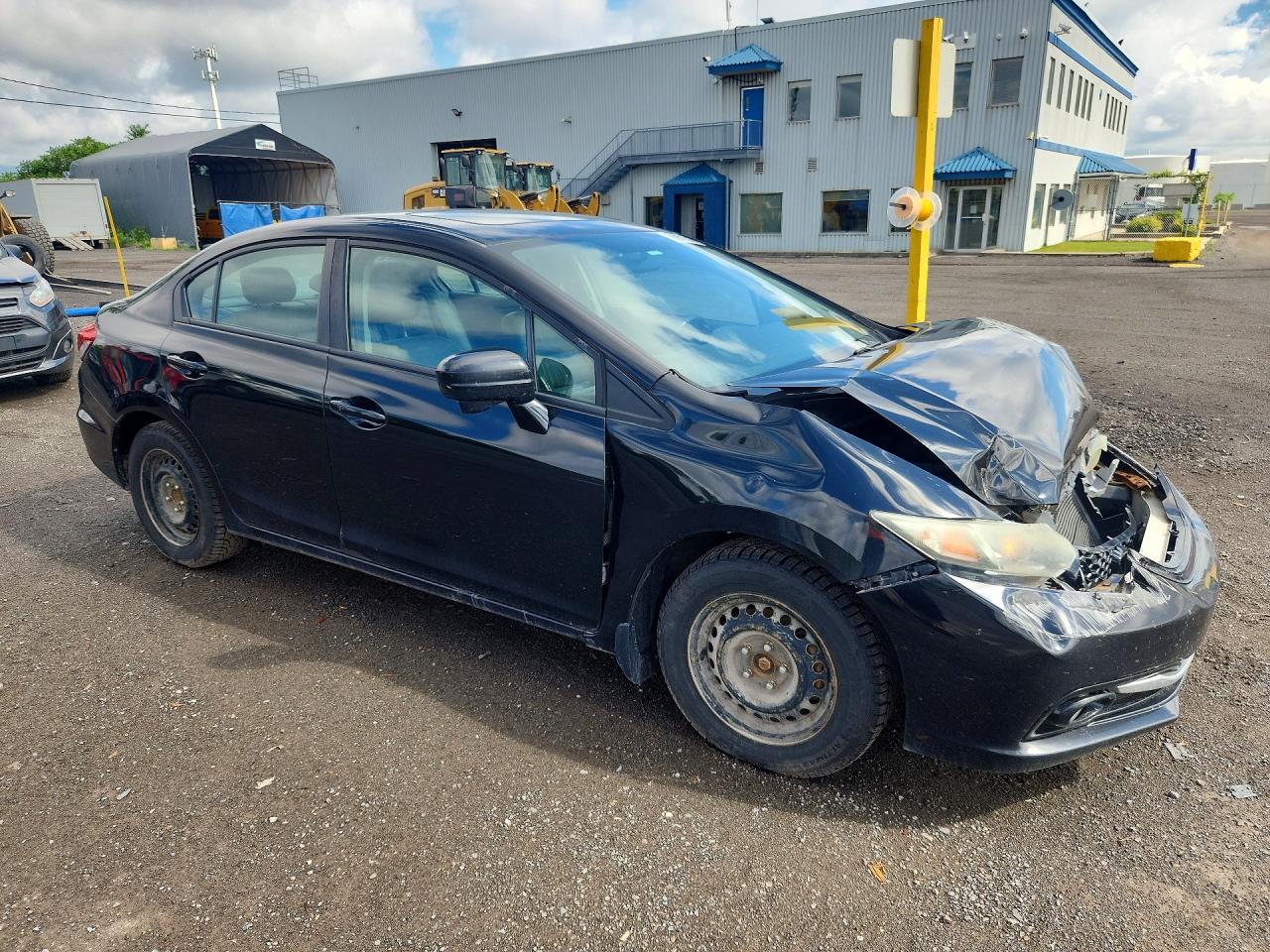 2014 Honda Civic Touring Black vin: 2HGFB2F7XEH004369