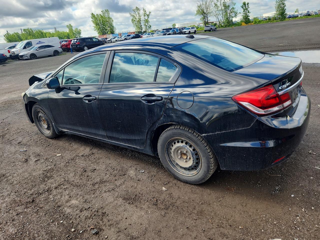 2014 Honda Civic Touring Black vin: 2HGFB2F7XEH004369