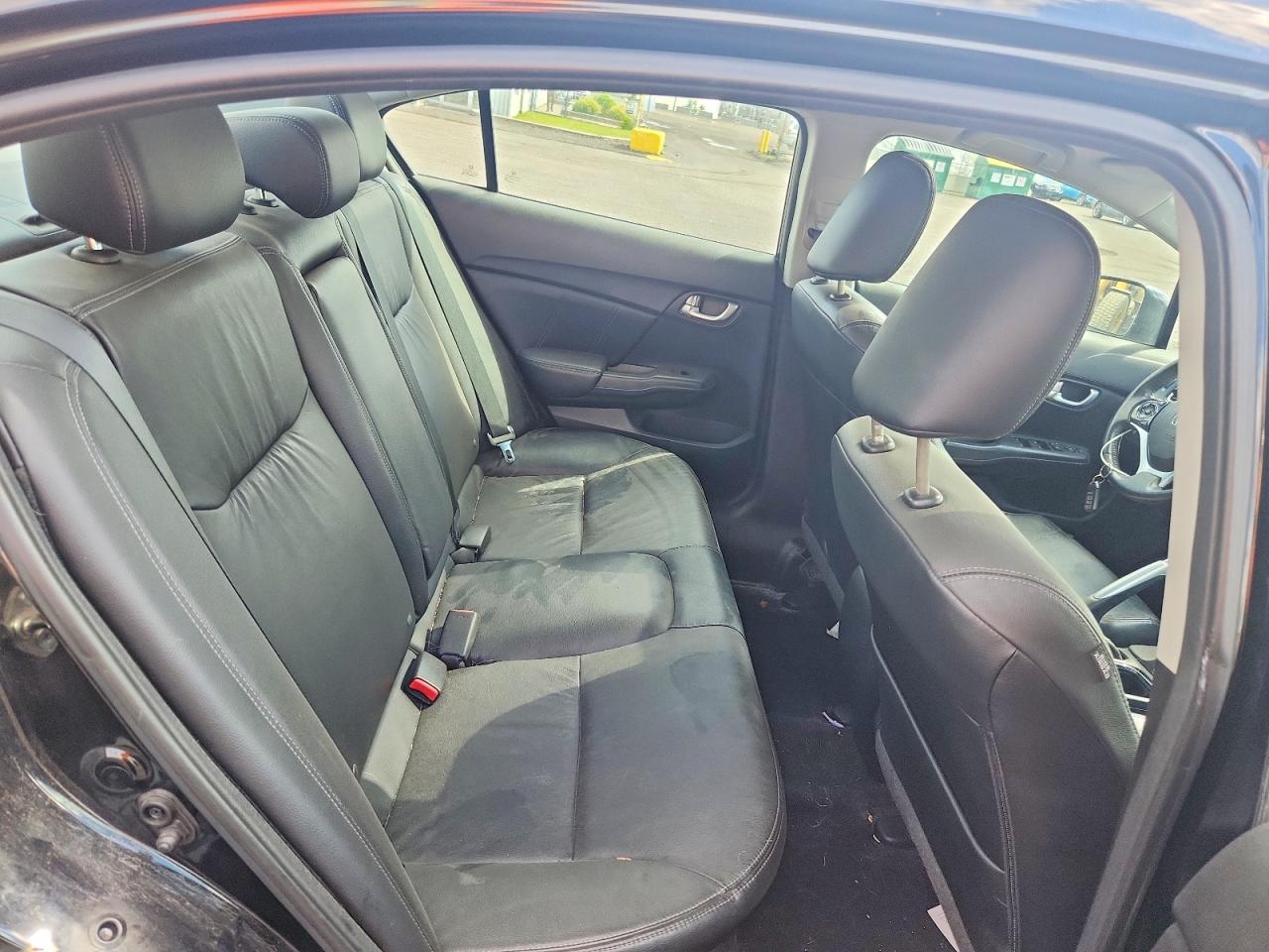 2014 Honda Civic Touring Black vin: 2HGFB2F7XEH004369