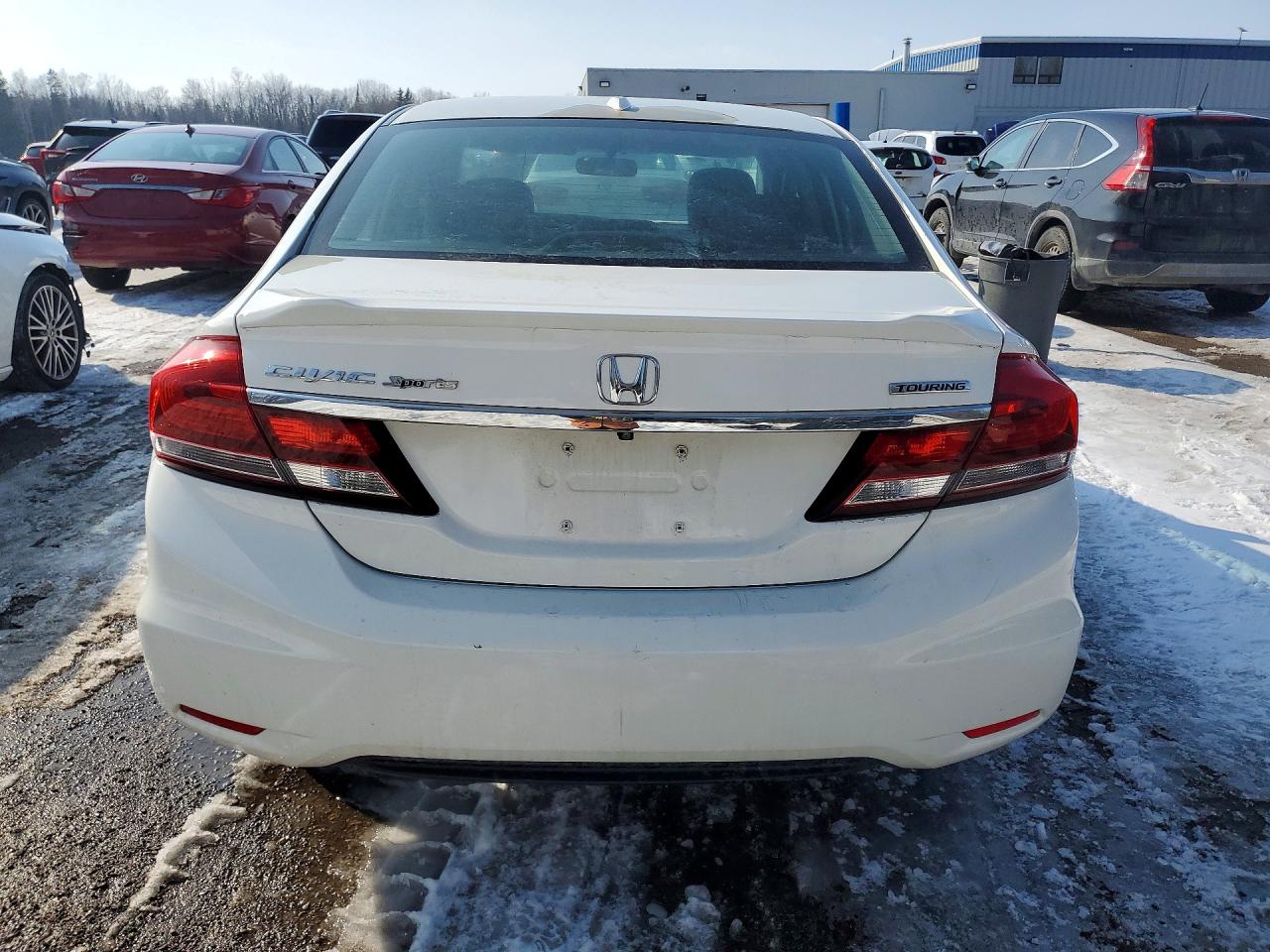 2015 Honda Civic Se White vin: 2HGFB2F7XFH051502