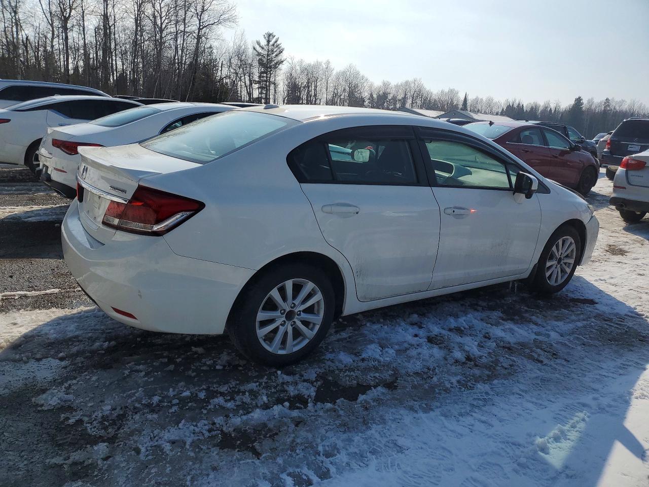 2015 Honda Civic Se White vin: 2HGFB2F7XFH051502