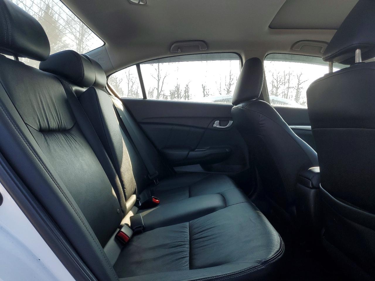 2015 Honda Civic Se White vin: 2HGFB2F7XFH051502