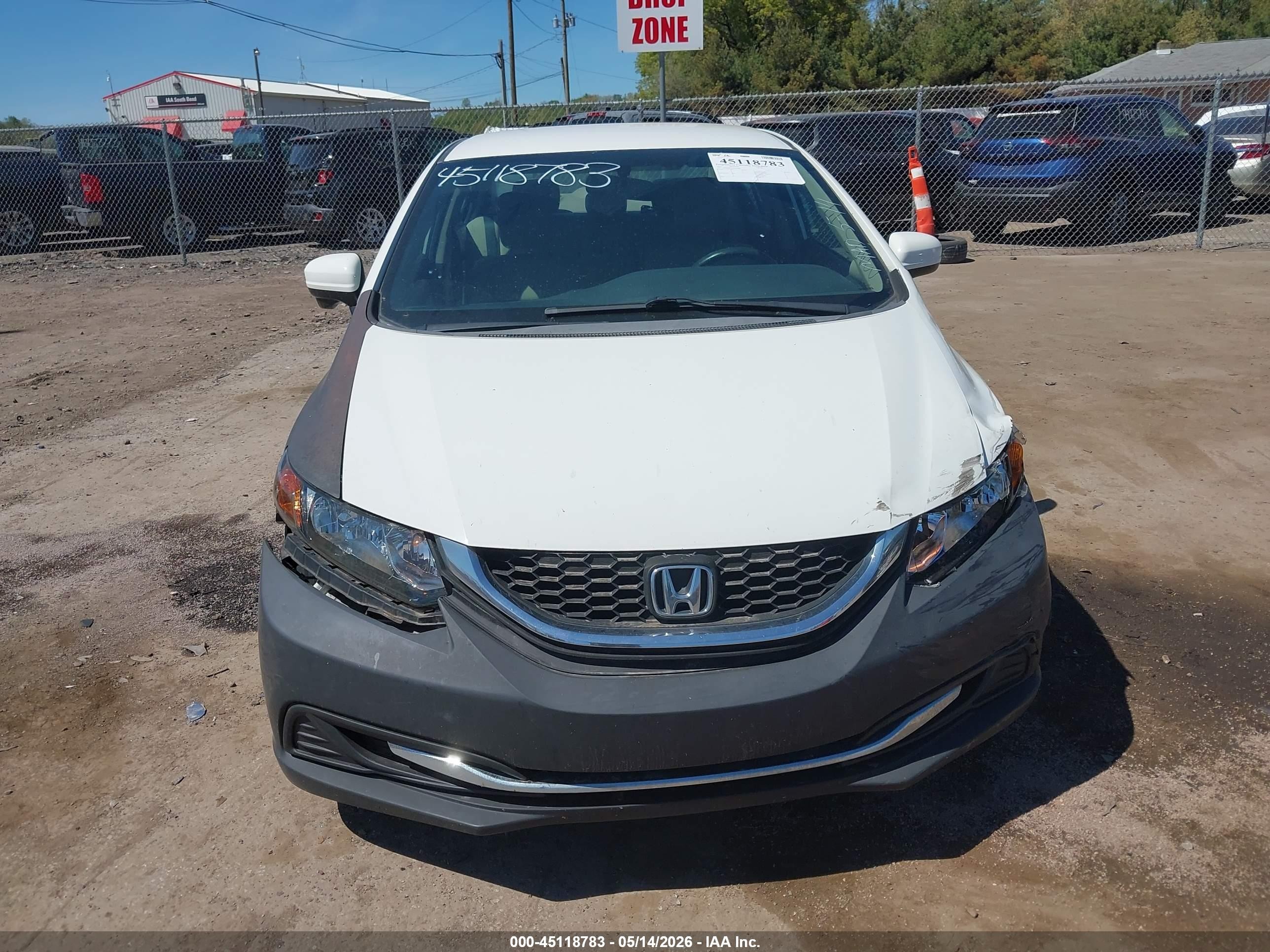2015 Honda Civic Se White vin: 2HGFB2F7XFH506686