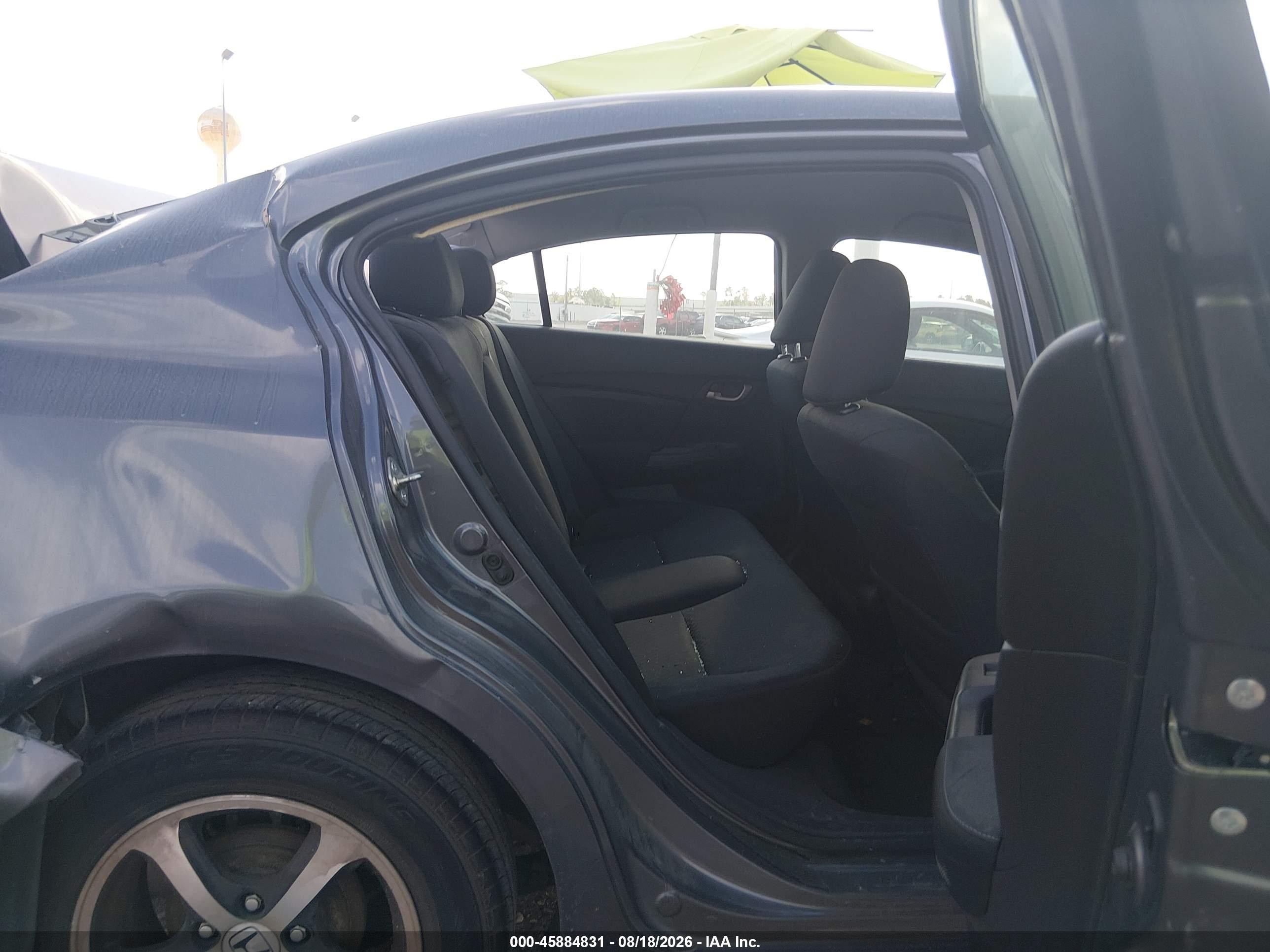 2015 Honda Civic Se Gray vin: 2HGFB2F7XFH508003