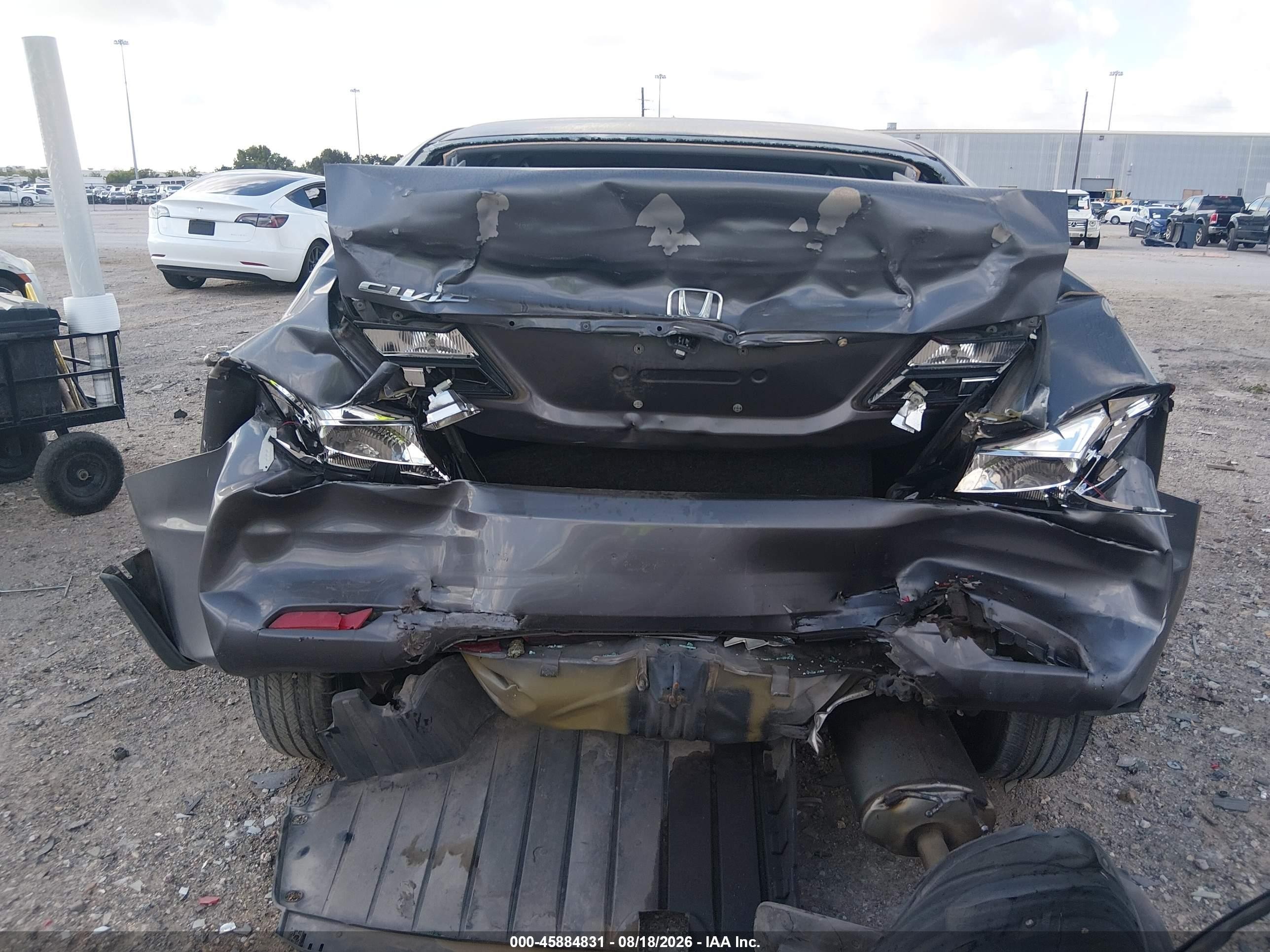 2015 Honda Civic Se Gray vin: 2HGFB2F7XFH508003