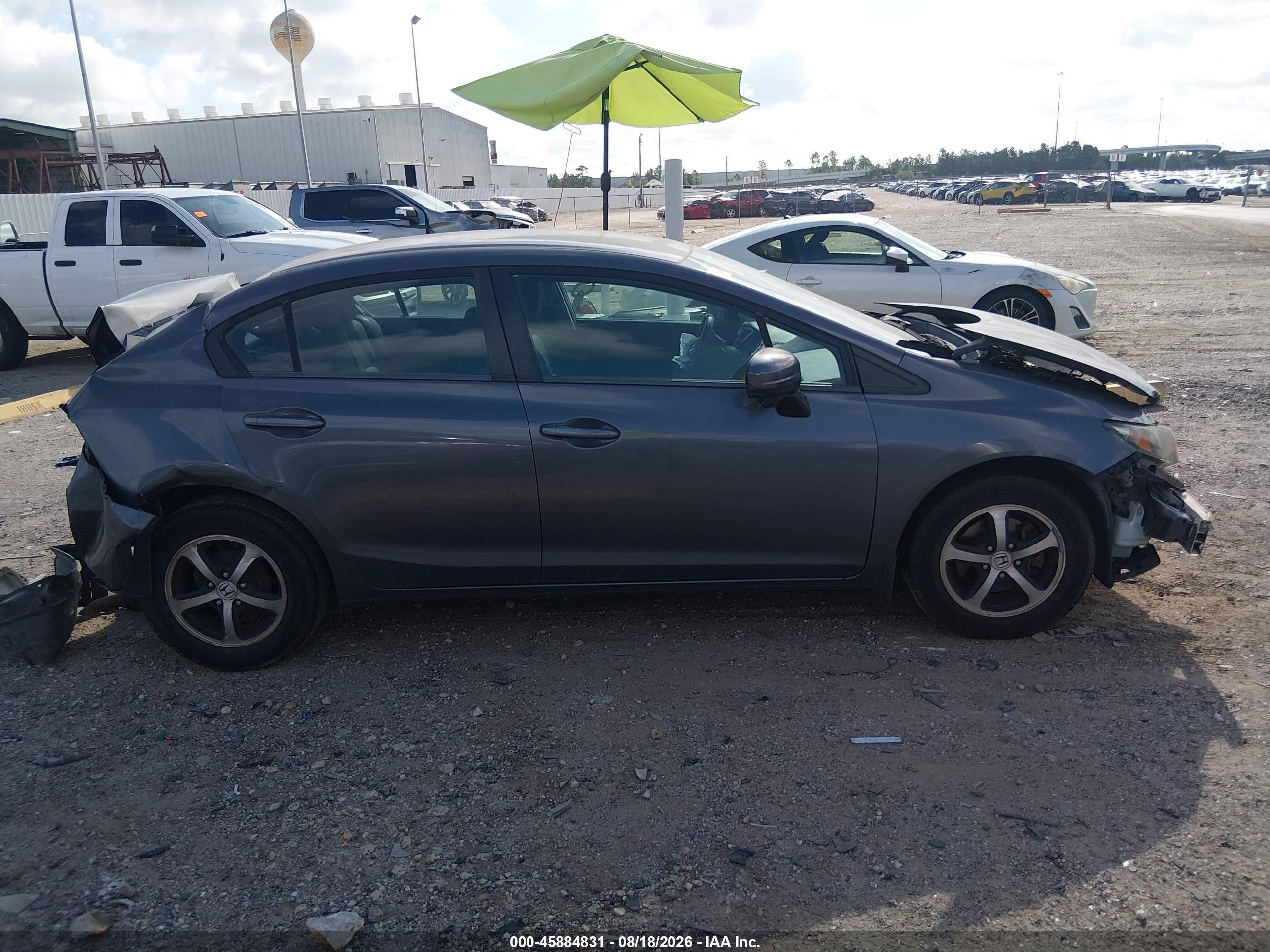 2015 Honda Civic Se Gray vin: 2HGFB2F7XFH508003