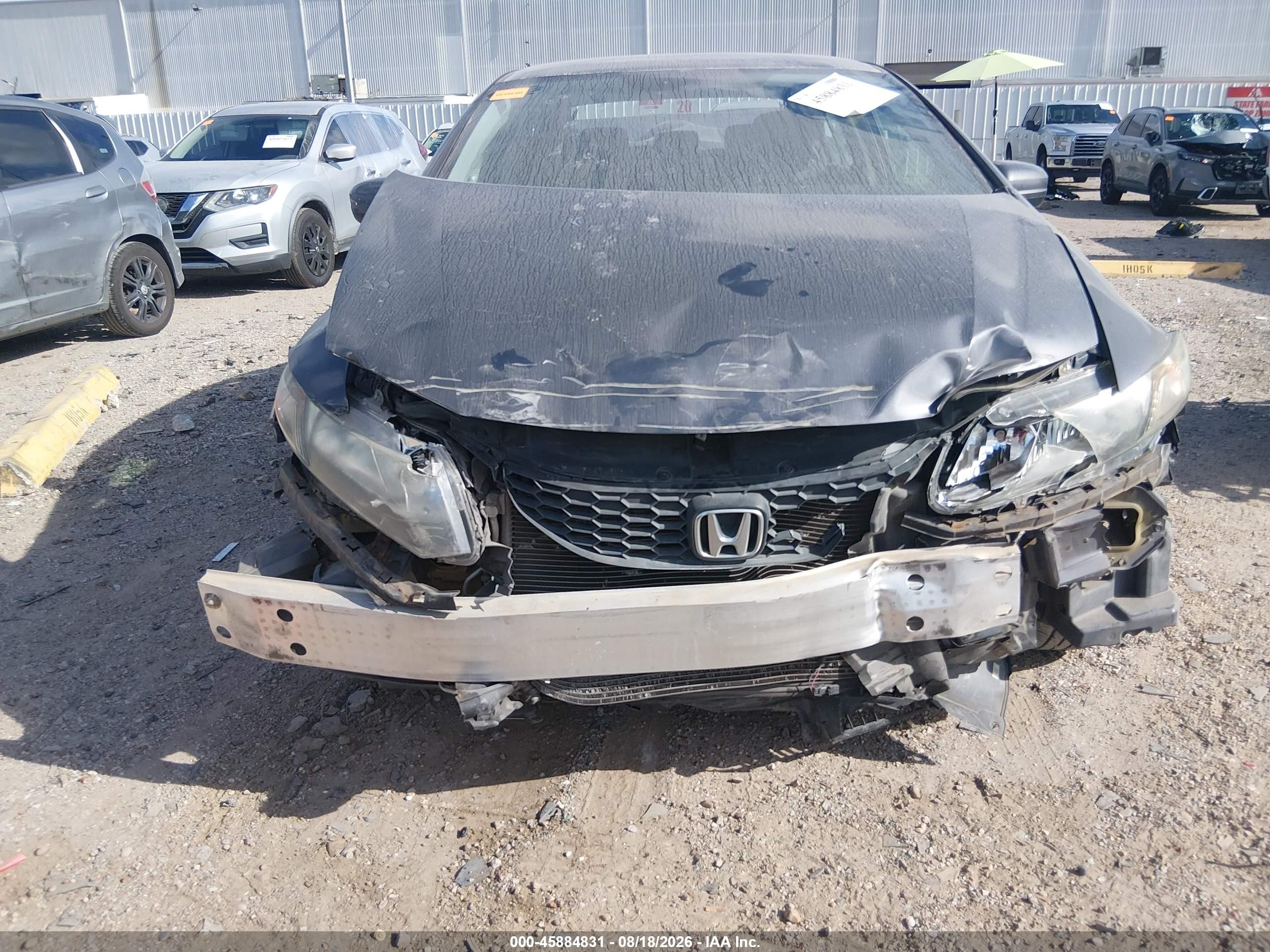 2015 Honda Civic Se Gray vin: 2HGFB2F7XFH508003