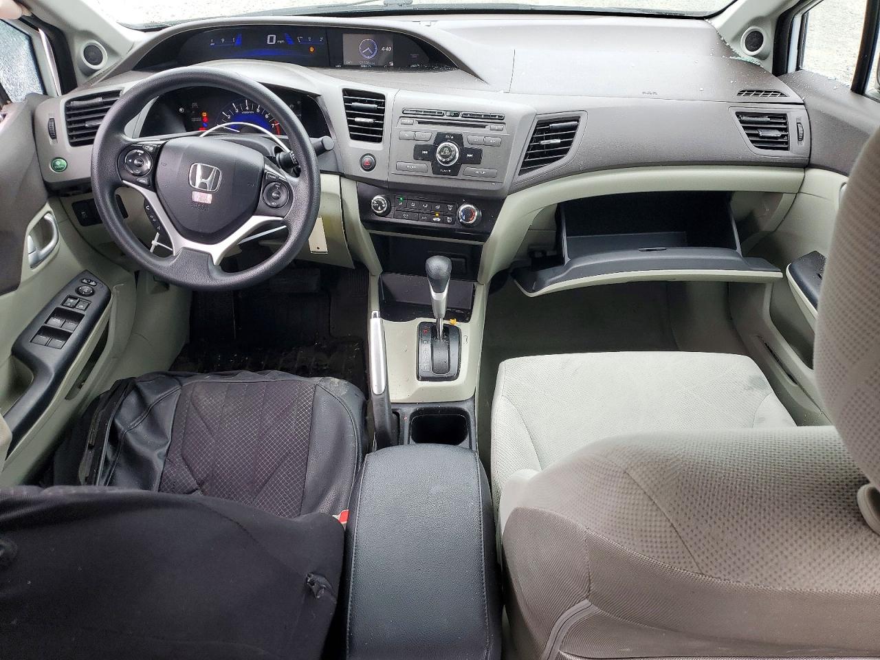 2012 Honda Civic Ex White vin: 2HGFB2F80CH310910