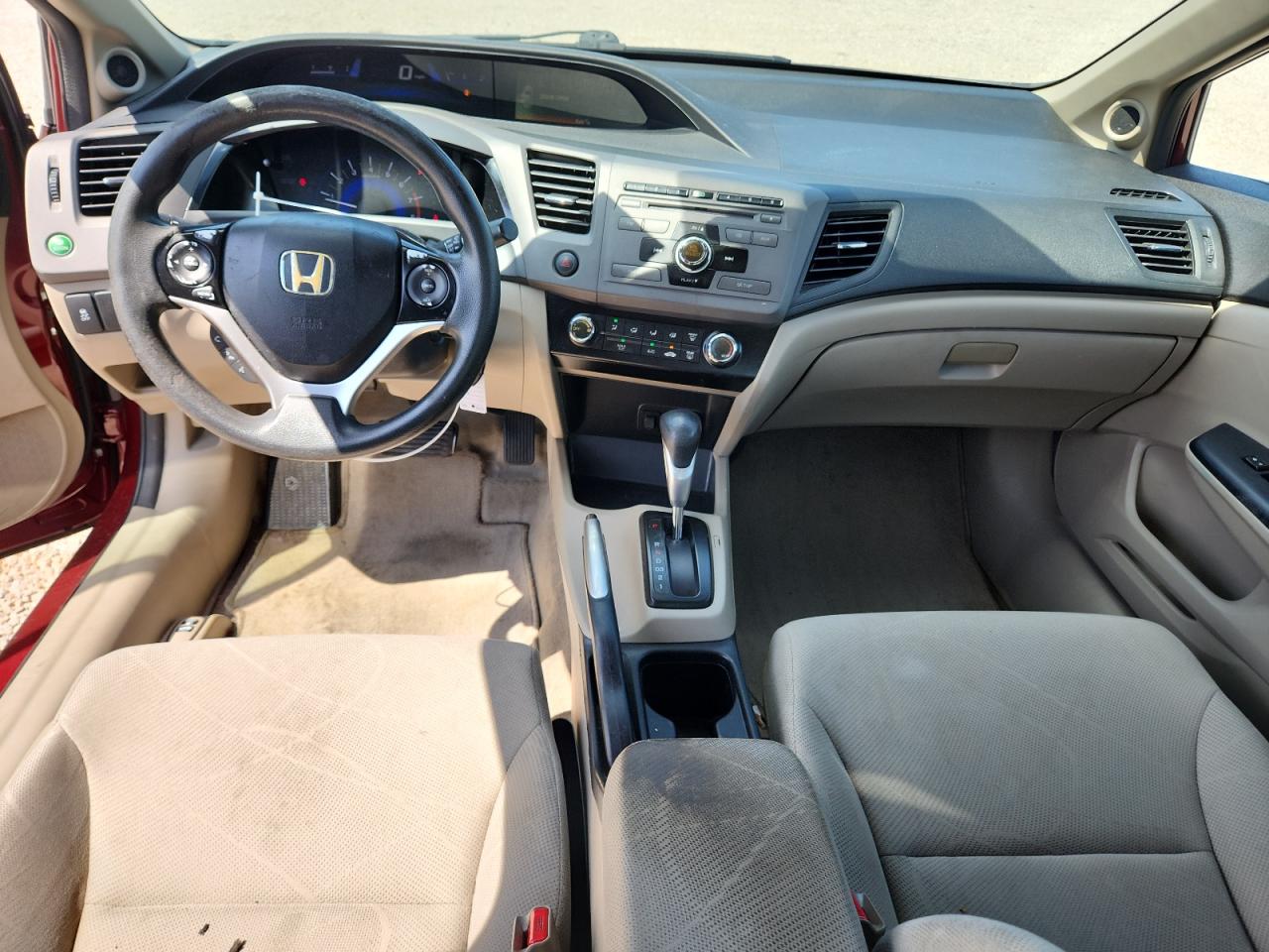 2012 Honda Civic Ex Бордовый vin: 2HGFB2F80CH579571