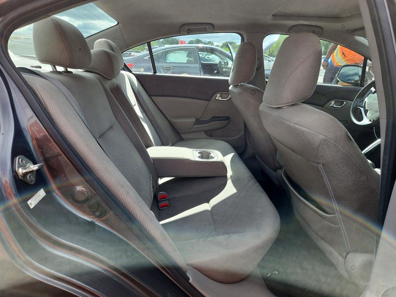 2012 Honda Civic Ex Gray vin: 2HGFB2F80CH599920