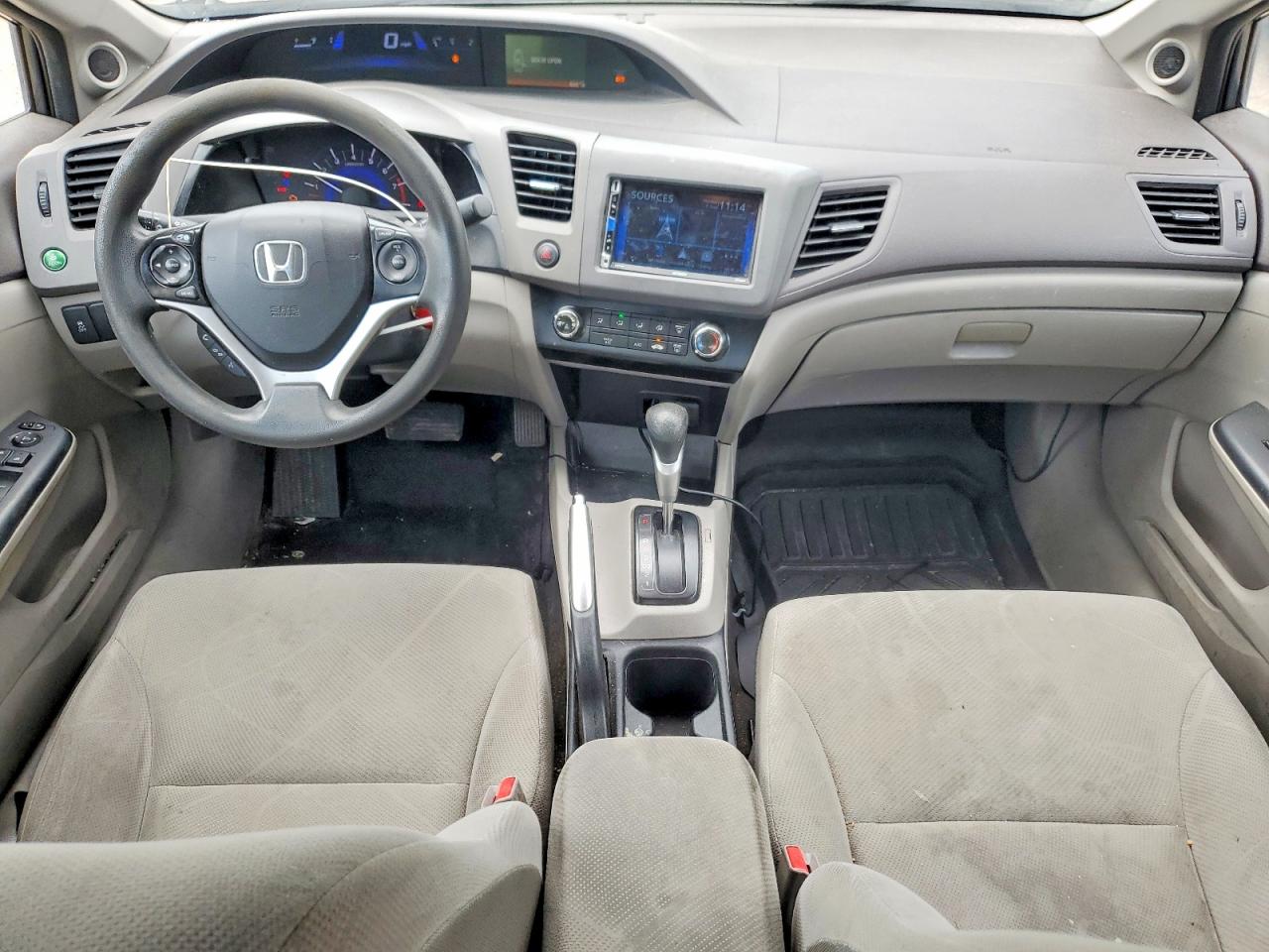 2012 Honda Civic Ex Charcoal vin: 2HGFB2F80CH612147