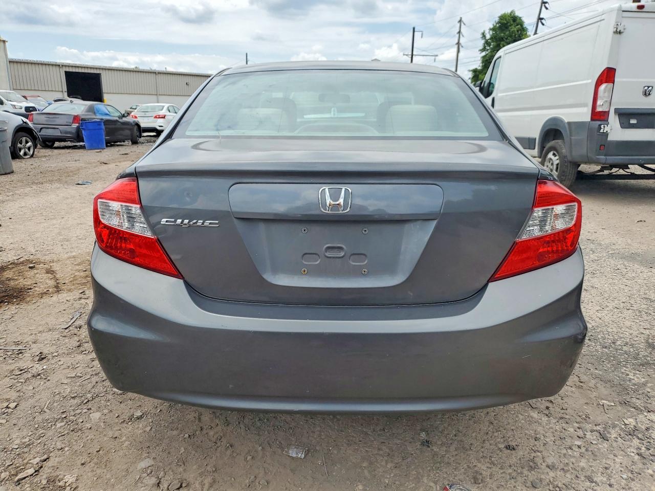 2012 Honda Civic Ex Charcoal vin: 2HGFB2F80CH612147