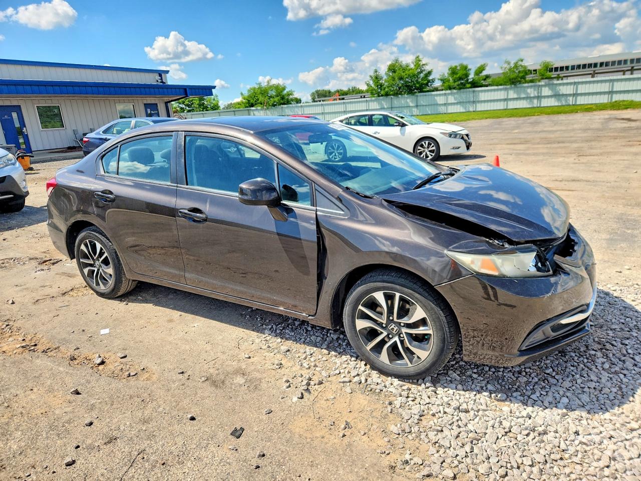 2013 Honda Civic Ex Black vin: 2HGFB2F80DH500160