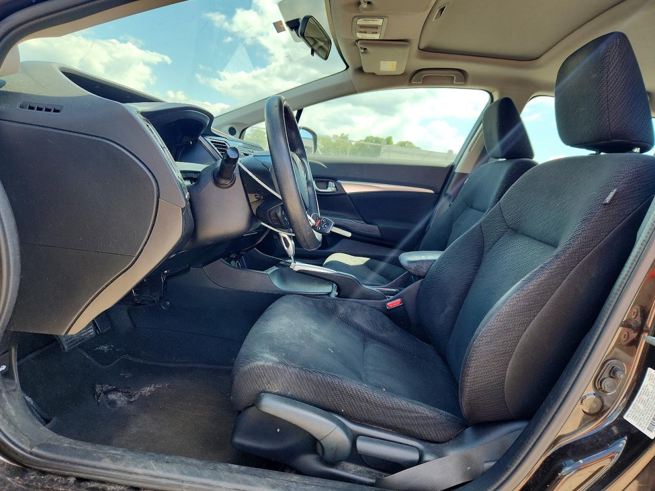 2013 Honda Civic Ex Black vin: 2HGFB2F80DH500160