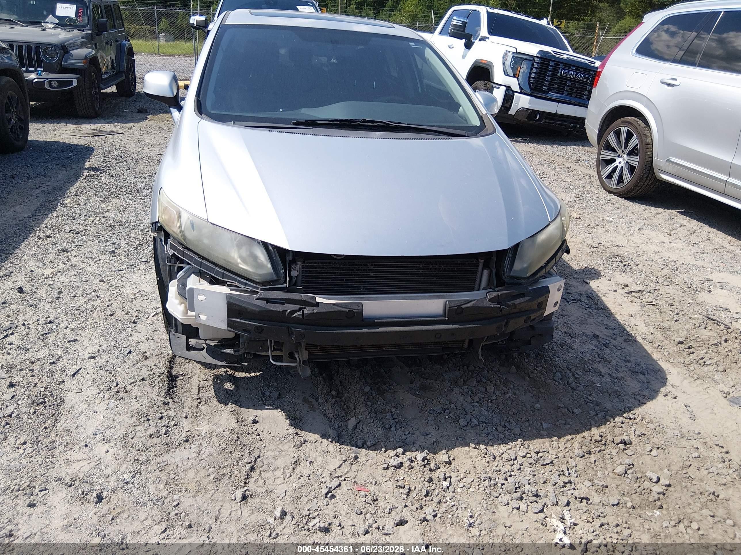 2013 Honda Civic Ex Silver vin: 2HGFB2F80DH508842