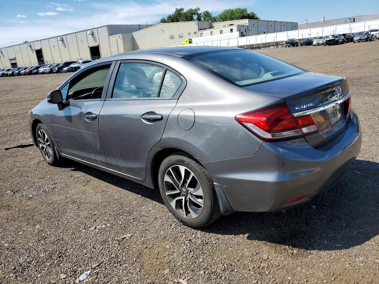 2013 Honda Civic Ex Gray vin: 2HGFB2F80DH517296