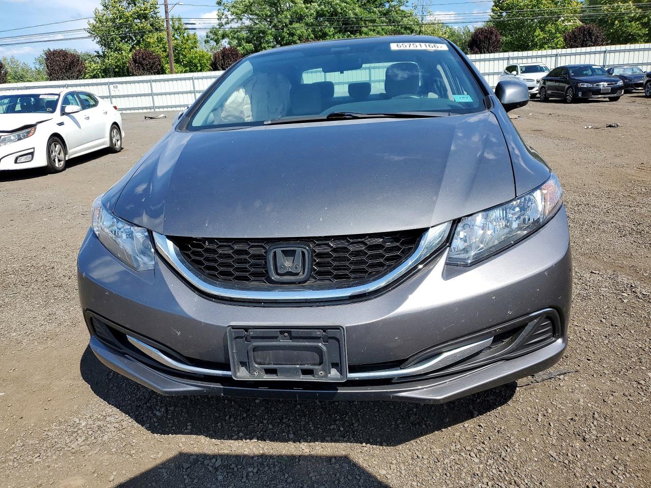 2013 Honda Civic Ex Gray vin: 2HGFB2F80DH517296