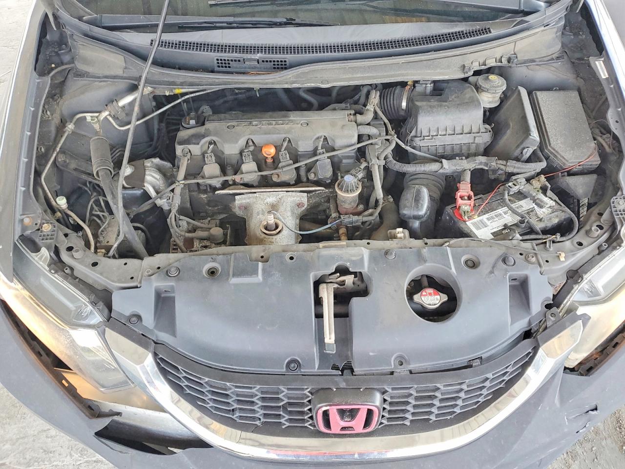 2014 Honda Civic Ex Gray vin: 2HGFB2F80EH533905