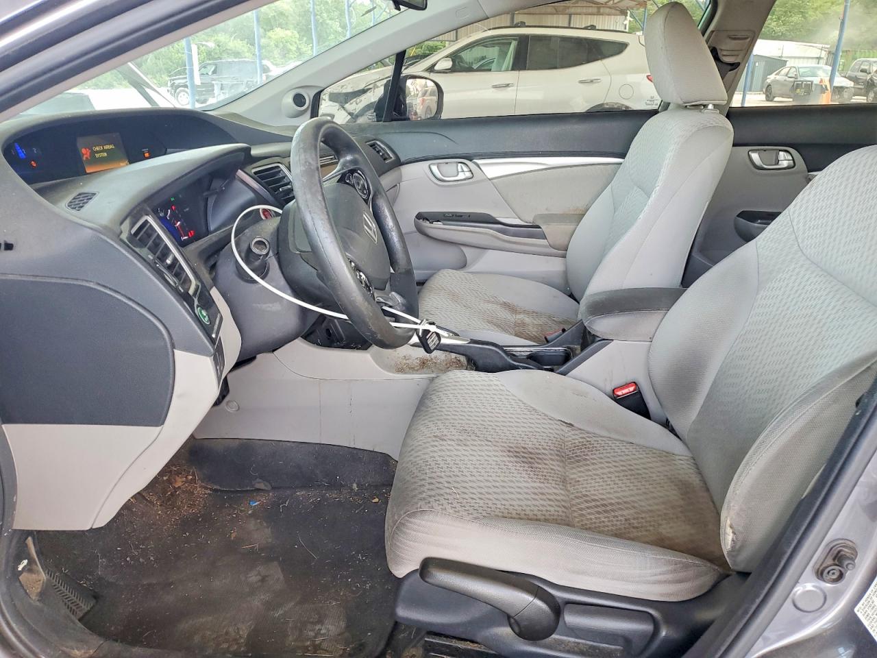 2014 Honda Civic Ex Gray vin: 2HGFB2F80EH533905