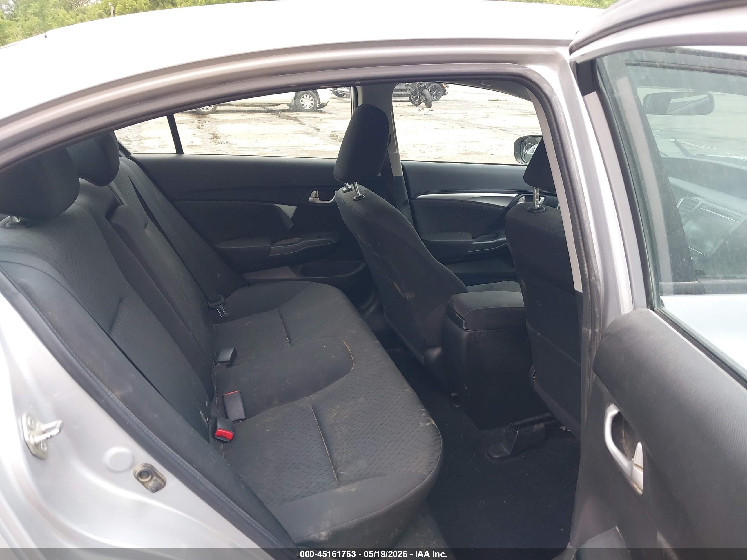 2014 Honda Civic Ex Silver vin: 2HGFB2F80EH537369