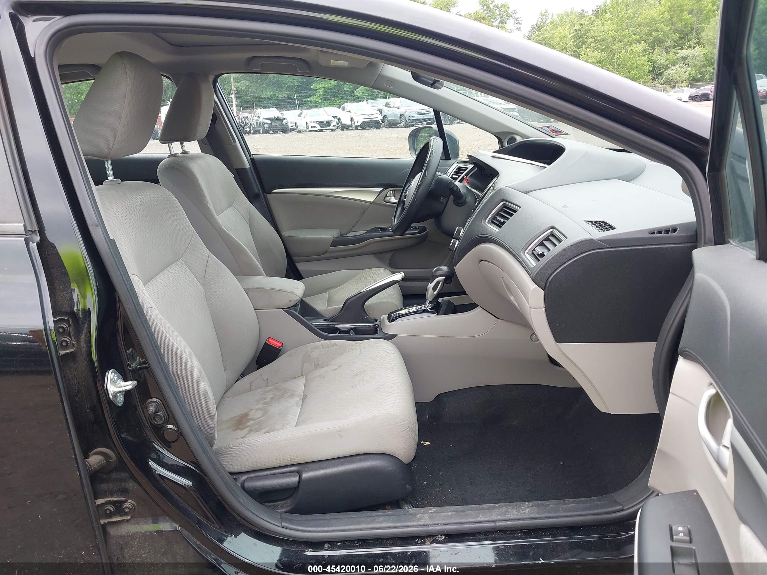 2014 Honda Civic Ex Black vin: 2HGFB2F80EH537386