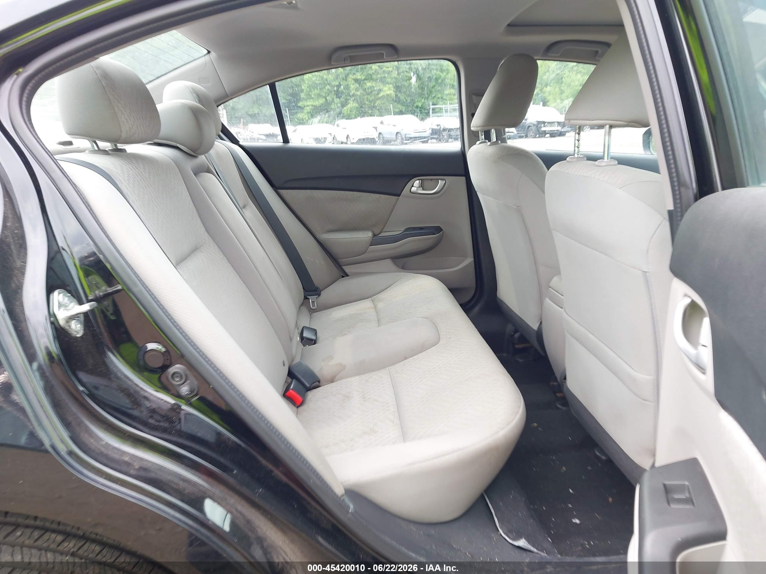 2014 Honda Civic Ex Black vin: 2HGFB2F80EH537386