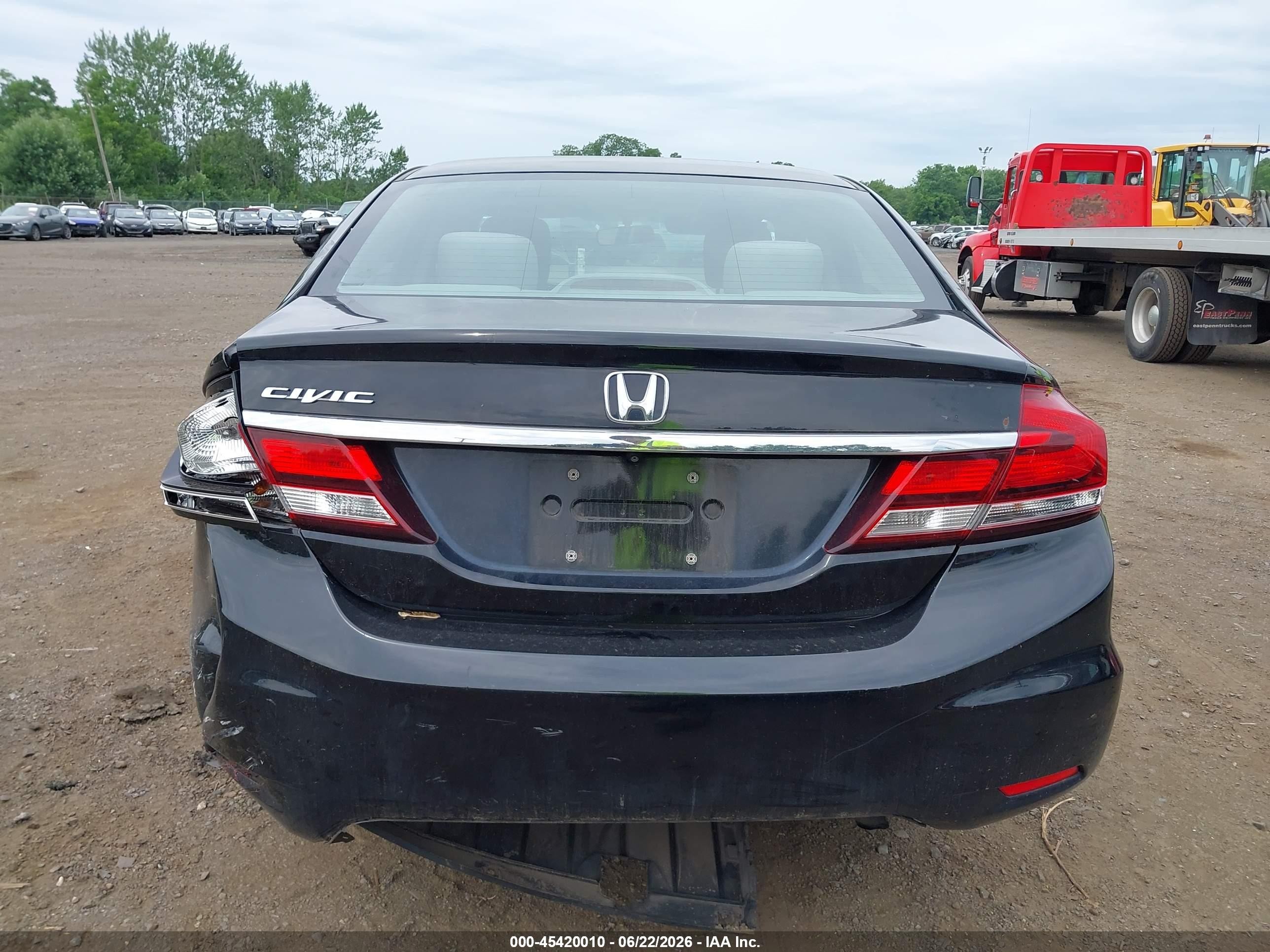 2014 Honda Civic Ex Black vin: 2HGFB2F80EH537386