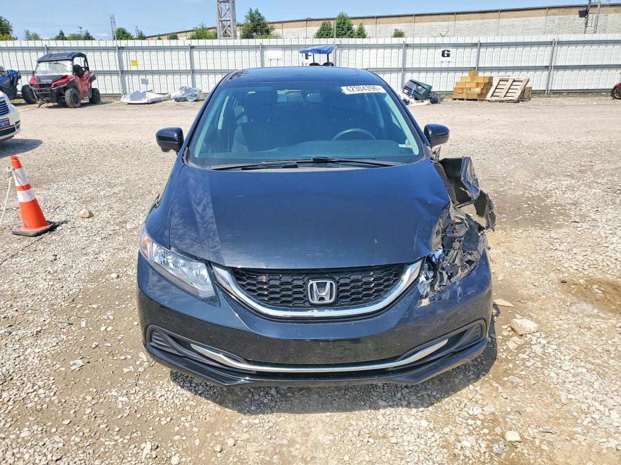 2014 Honda Civic Ex Black vin: 2HGFB2F80EH538490
