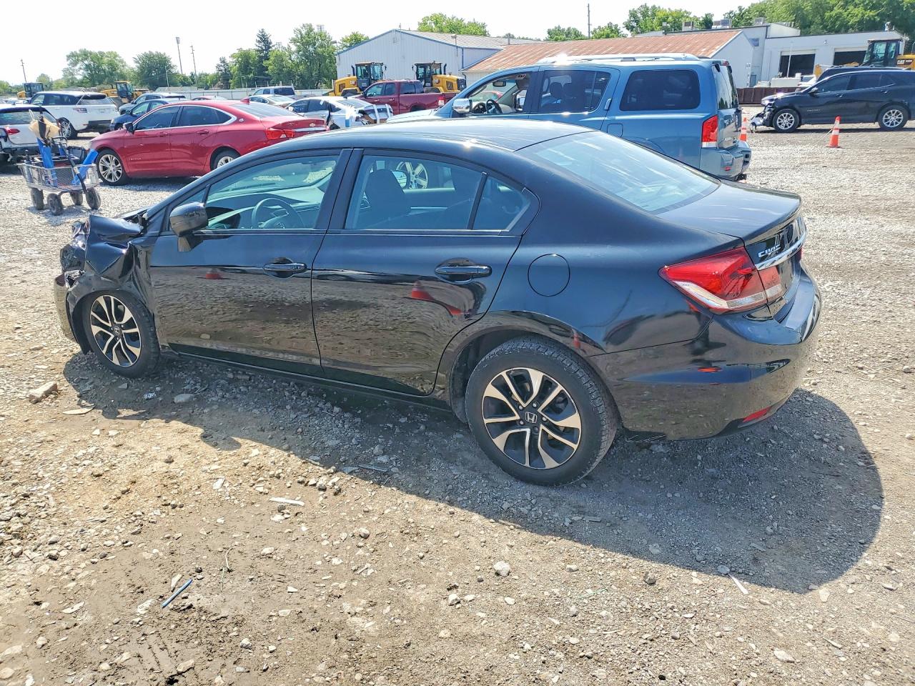 2014 Honda Civic Ex Black vin: 2HGFB2F80EH538490
