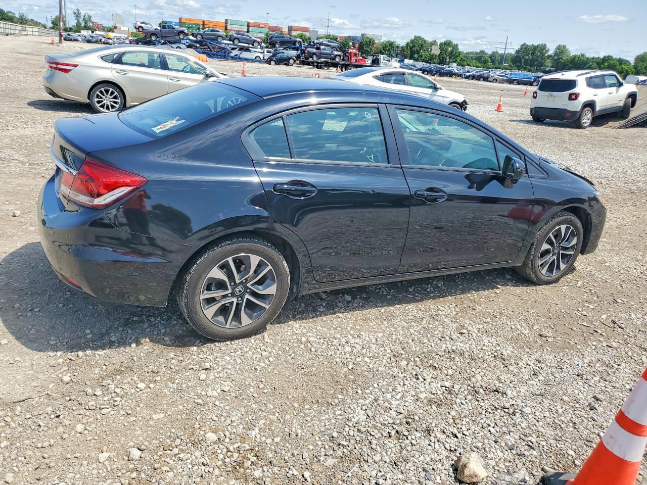 2014 Honda Civic Ex Black vin: 2HGFB2F80EH538490
