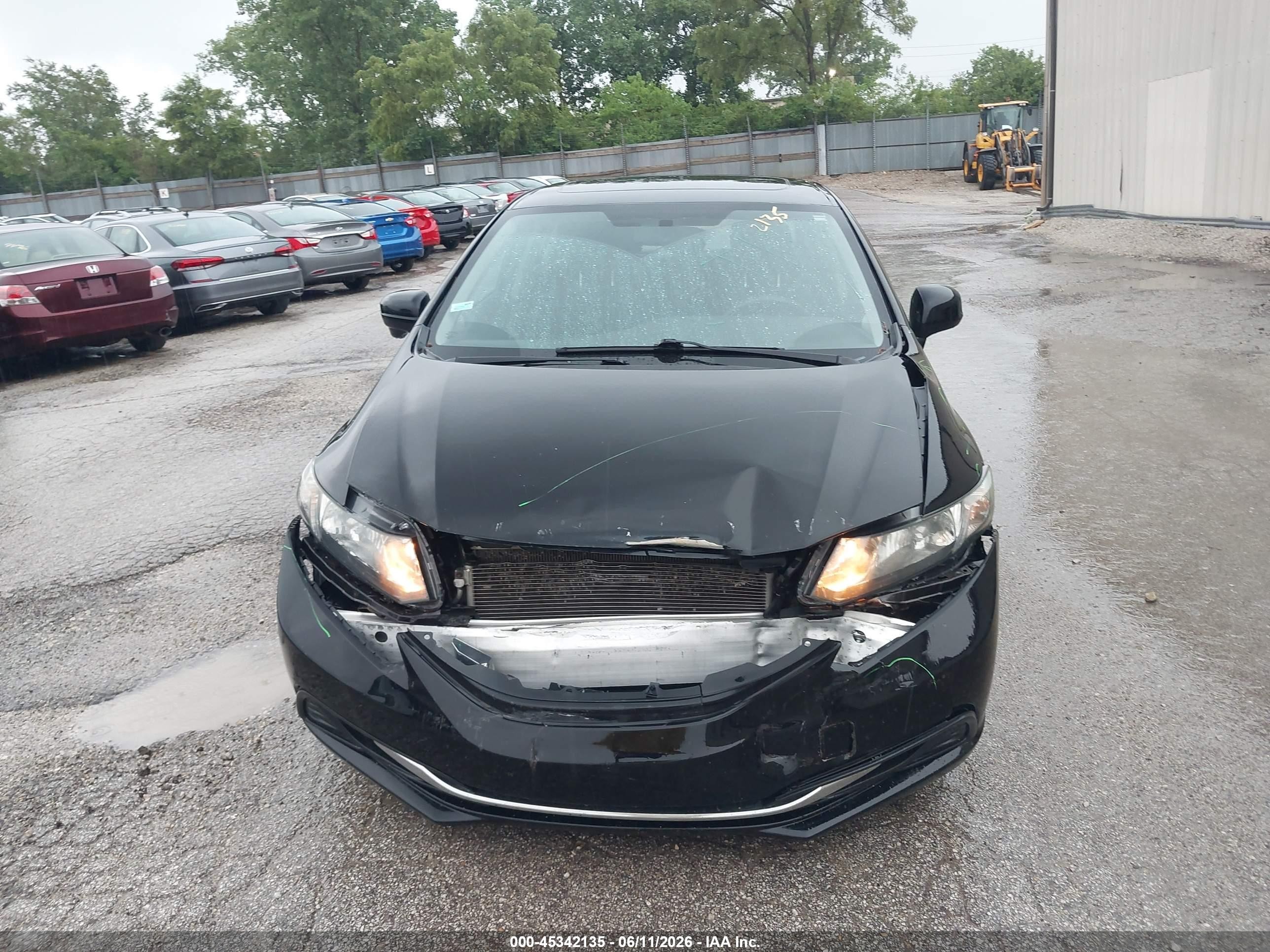 2014 Honda Civic Ex Black vin: 2HGFB2F80EH545987