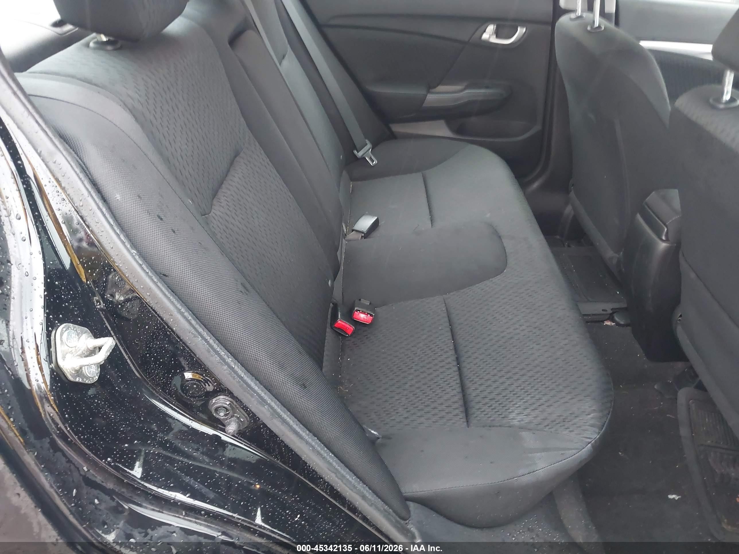 2014 Honda Civic Ex Black vin: 2HGFB2F80EH545987