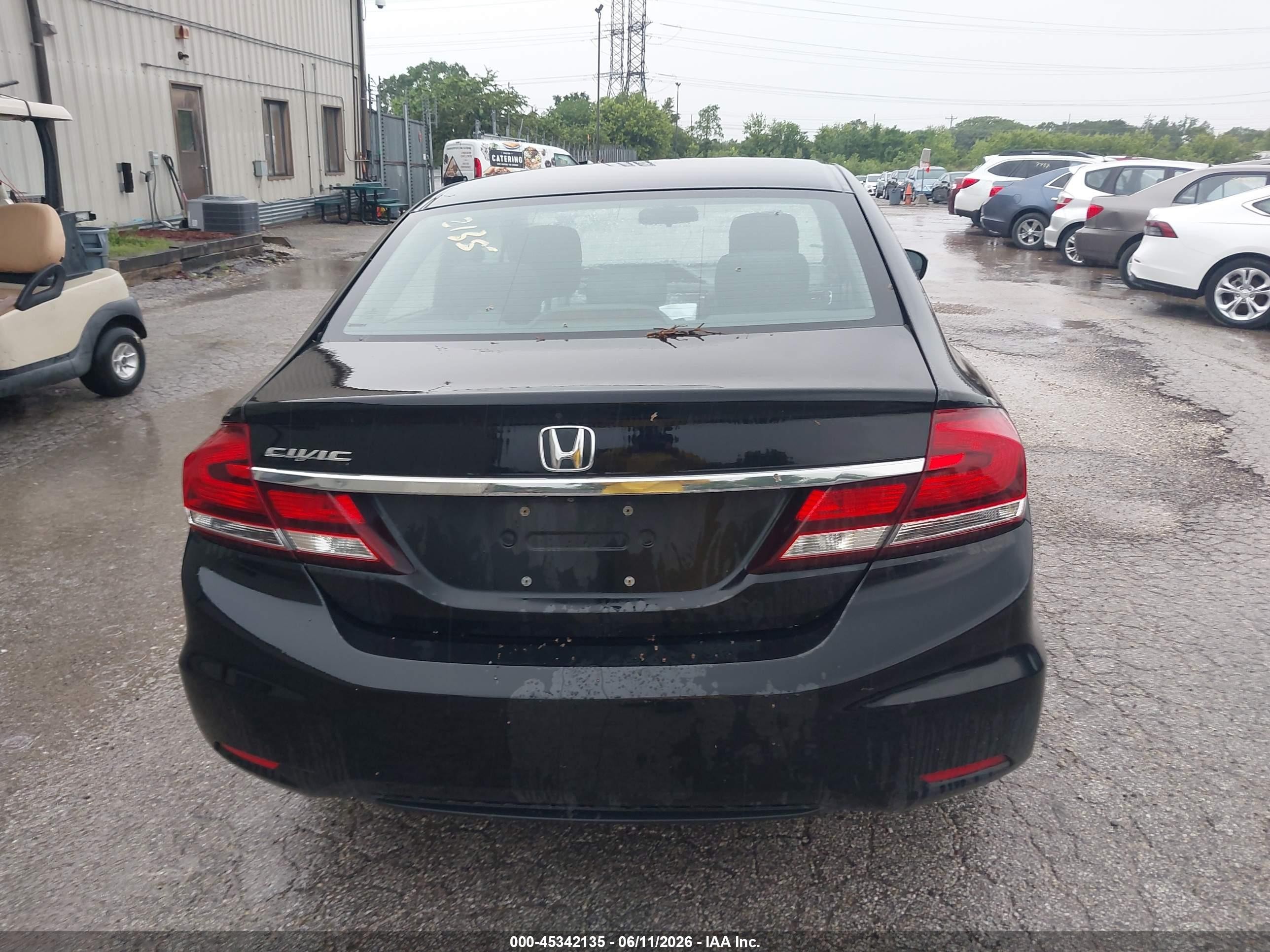 2014 Honda Civic Ex Black vin: 2HGFB2F80EH545987