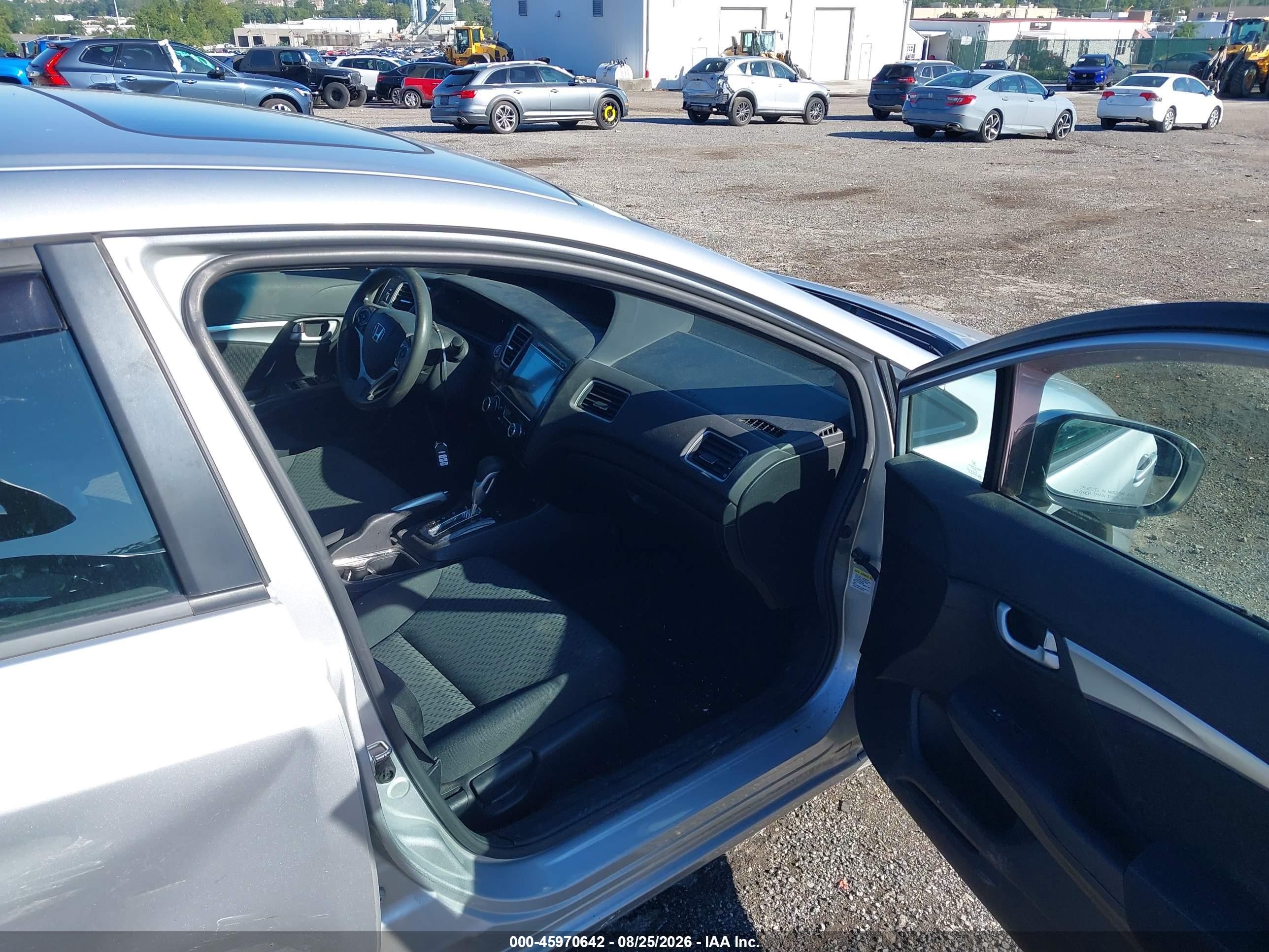 2015 Honda Civic Ex Silver vin: 2HGFB2F80FH508360