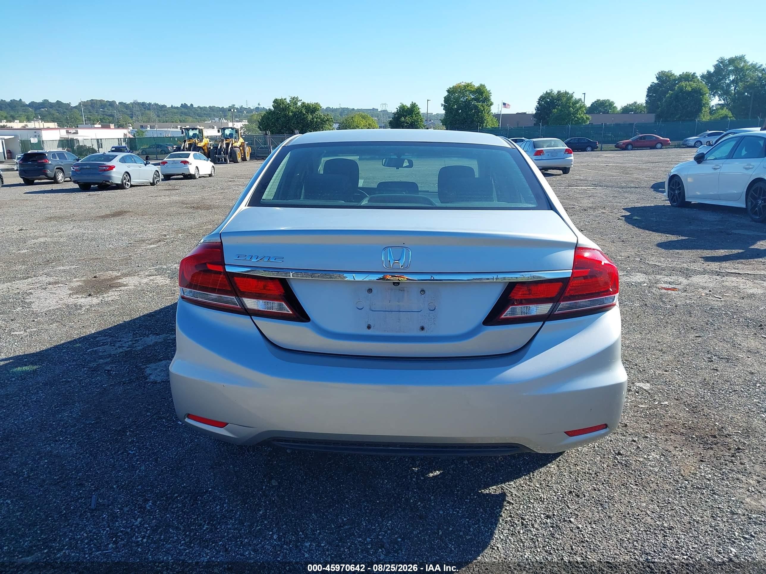 2015 Honda Civic Ex Silver vin: 2HGFB2F80FH508360