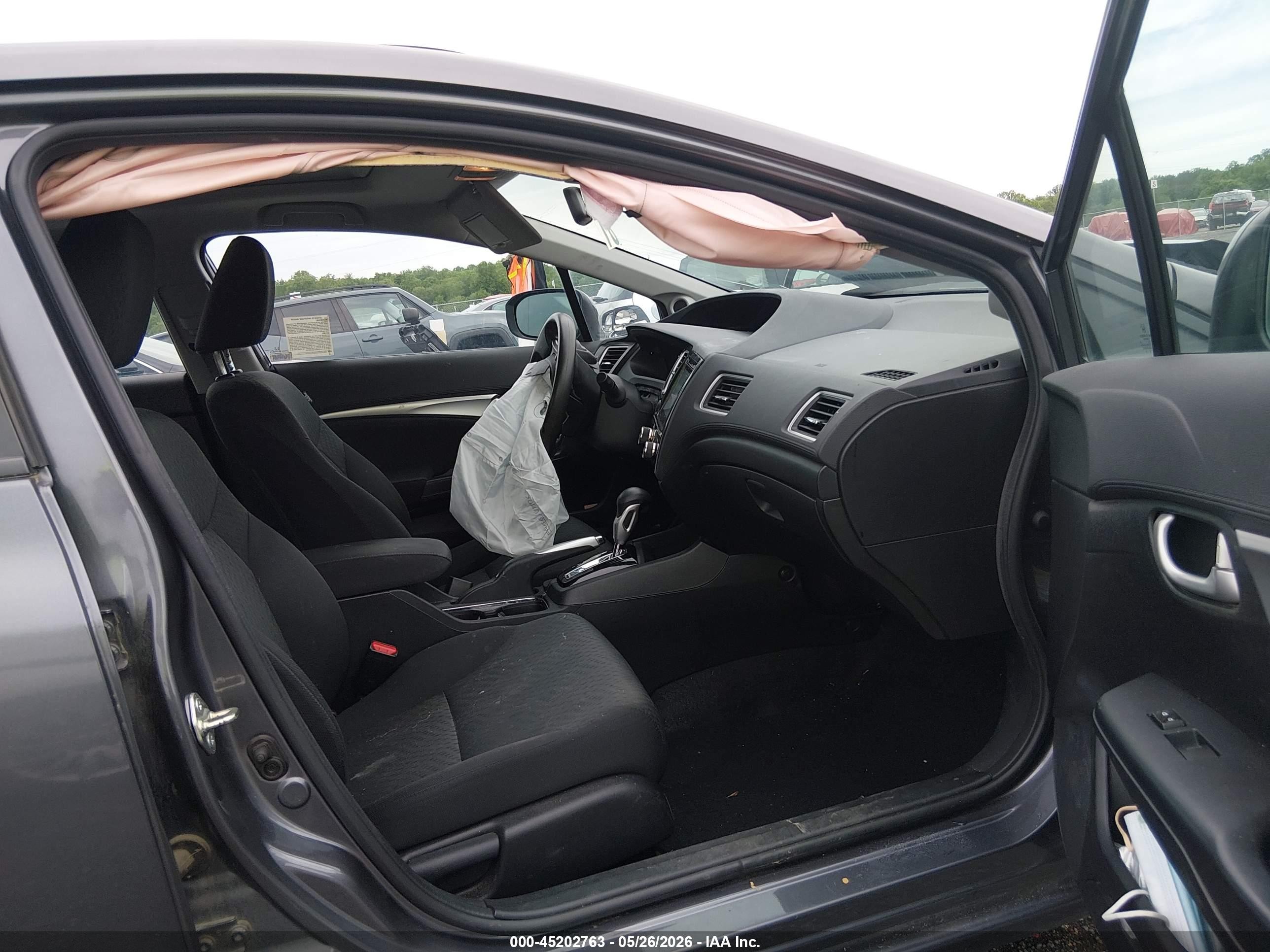 2015 Honda Civic Ex Gray vin: 2HGFB2F80FH510805