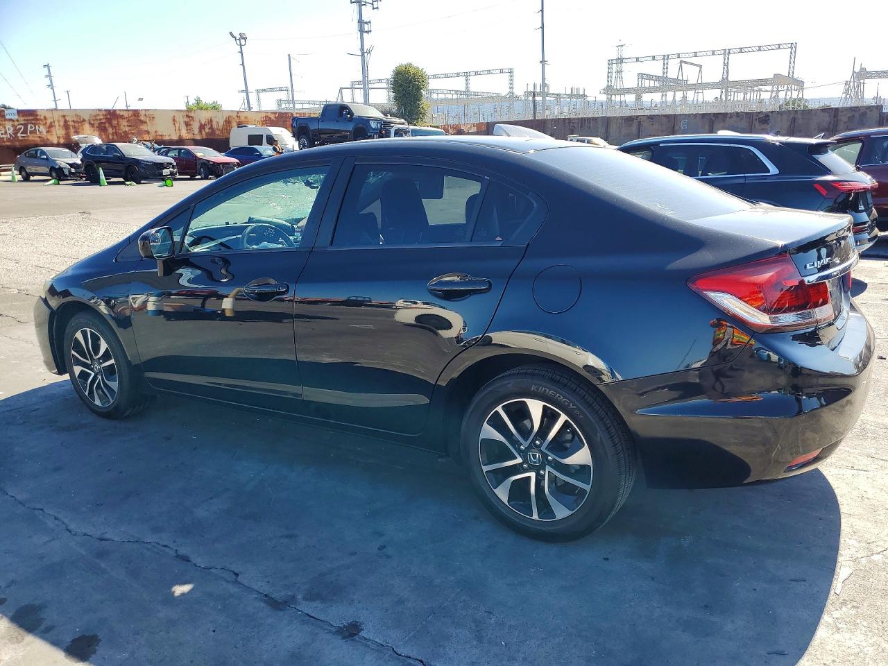 2015 Honda Civic Ex Black vin: 2HGFB2F80FH564699
