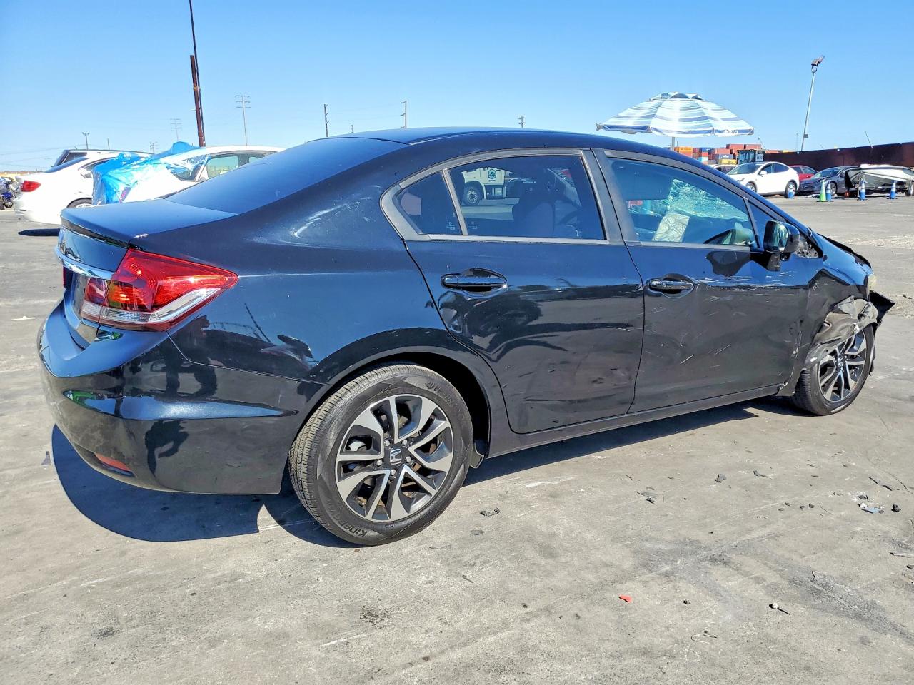 2015 Honda Civic Ex Black vin: 2HGFB2F80FH564699