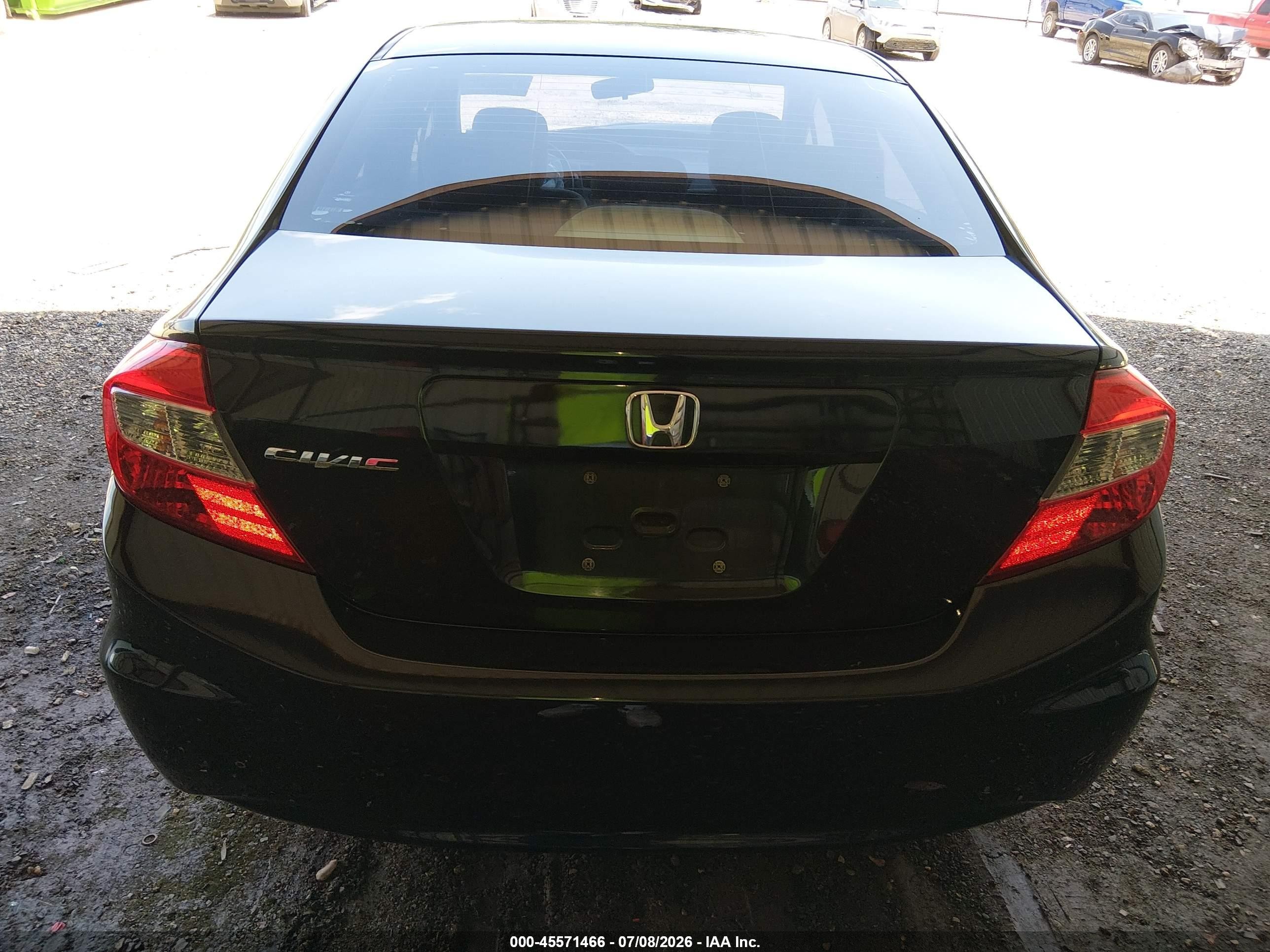 2012 Honda Civic Ex Black vin: 2HGFB2F81CH308325