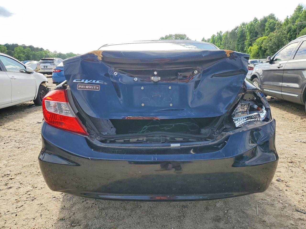 2012 Honda Civic Ex Black vin: 2HGFB2F81CH309300